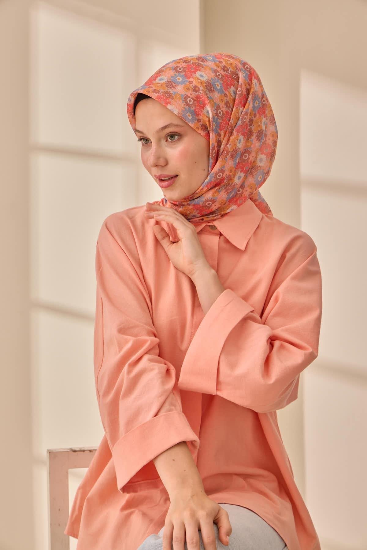 Silk Home Soft Eşarp 73092-20 - İthalesarponline.com - Soft Eşarp - Silk Home