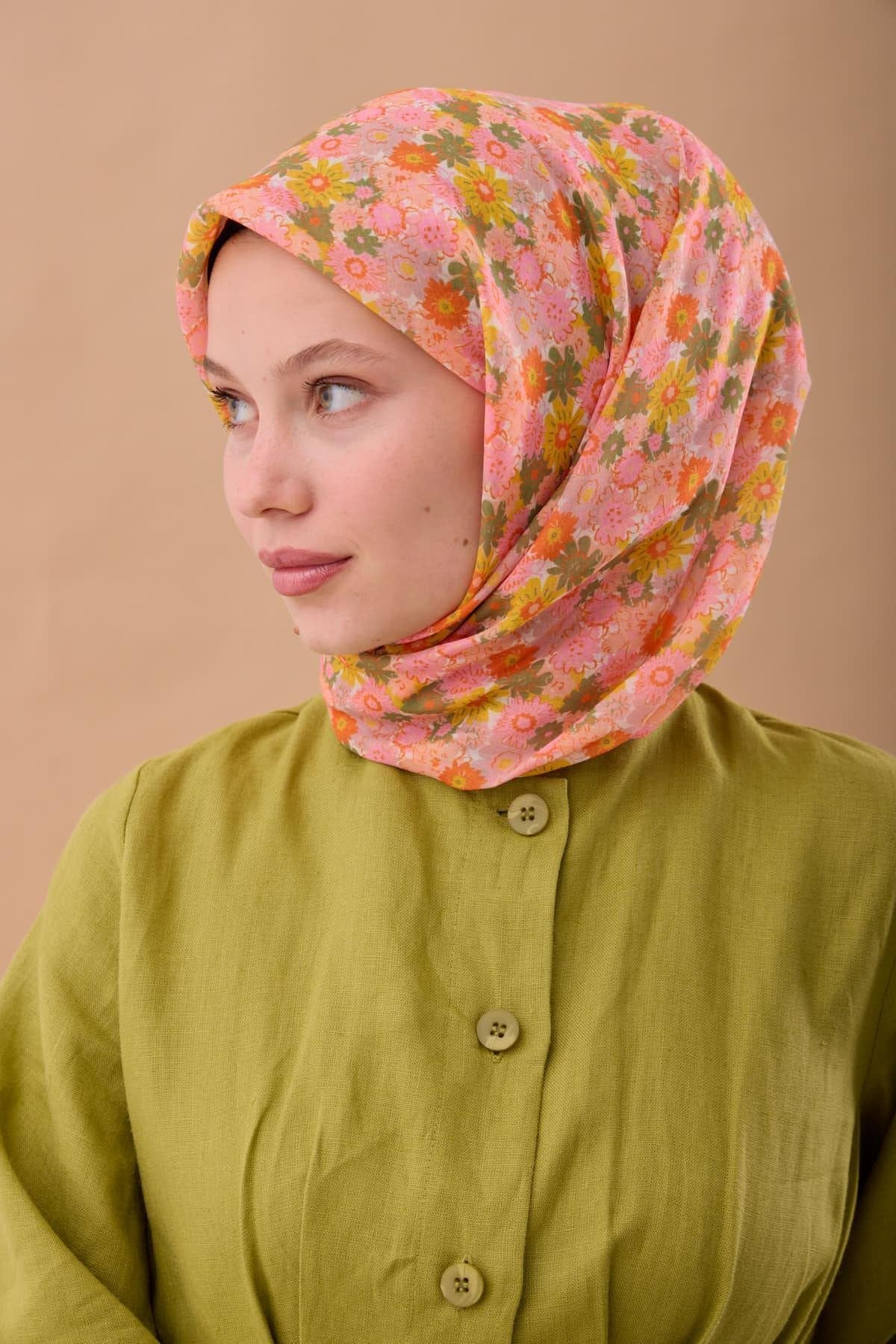 Silk Home Soft Eşarp 73092-21 - İthalesarponline.com - Soft Eşarp - Silk Home