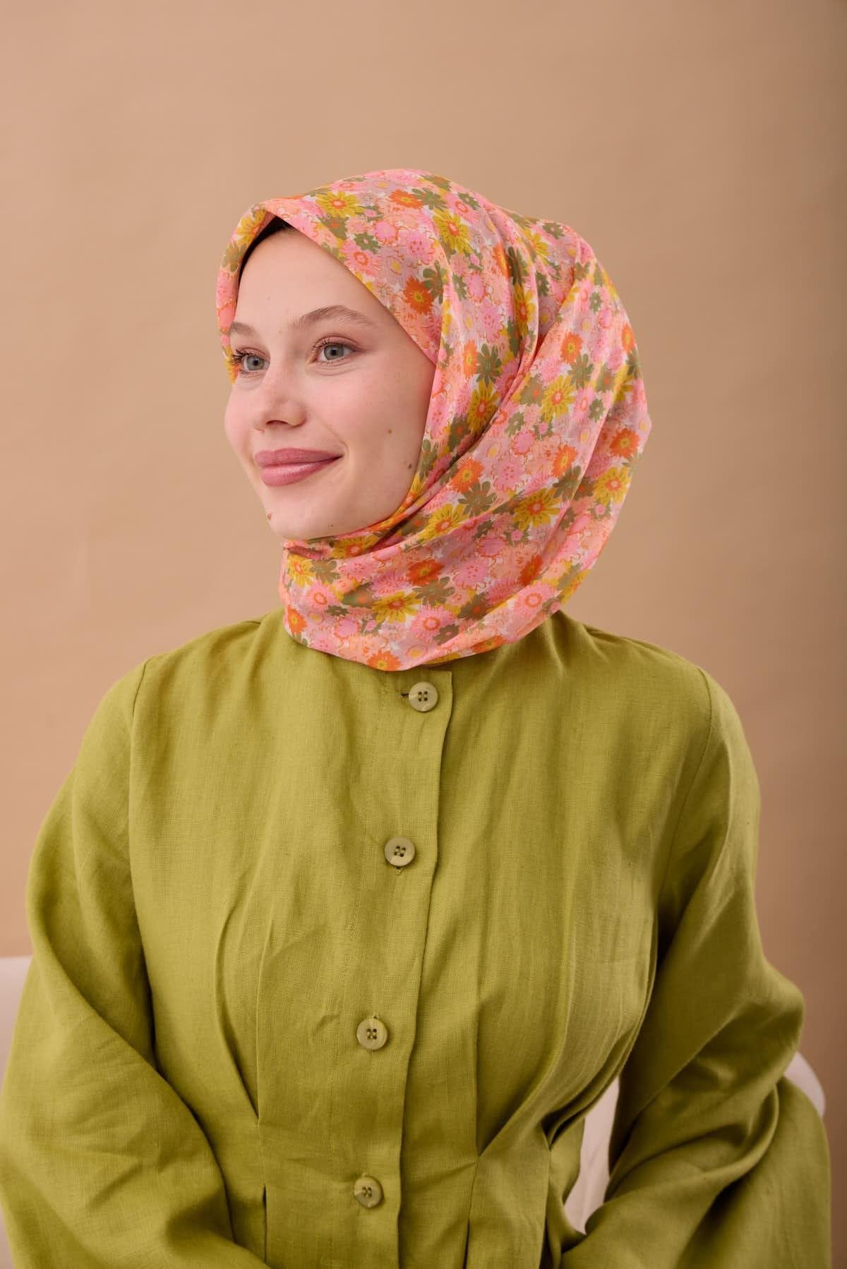 Silk Home Soft Eşarp 73092-21 - İthalesarponline.com - Soft Eşarp - Silk Home