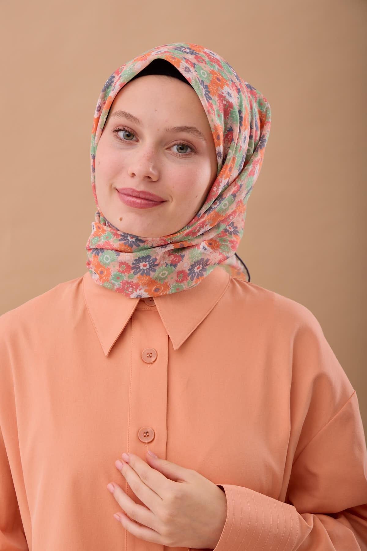 Silk Home Soft Eşarp 73092-22 - İthalesarponline.com - Soft Eşarp - Silk Home
