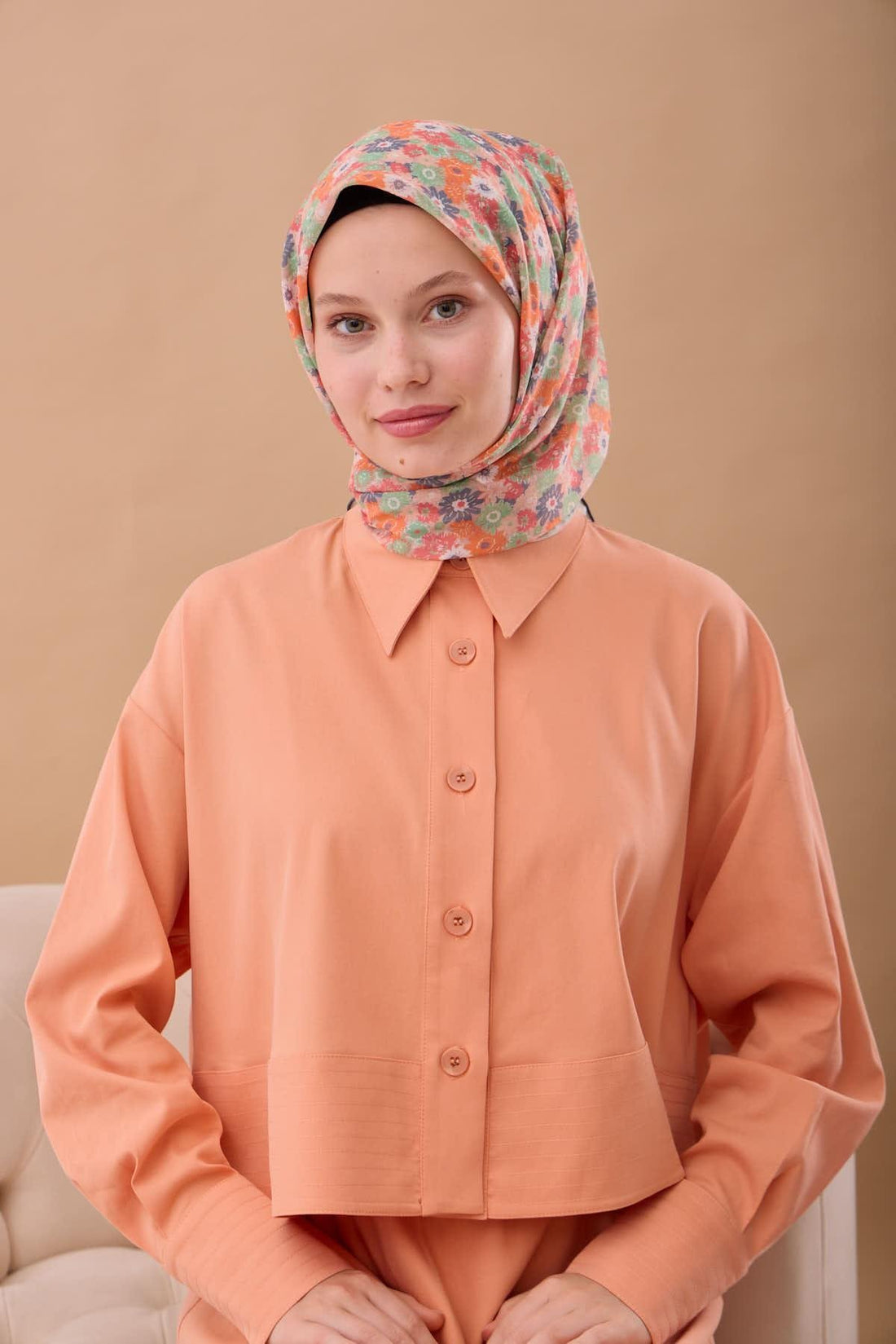 Silk Home Soft Eşarp 73092-22 - İthalesarponline.com - Soft Eşarp - Silk Home