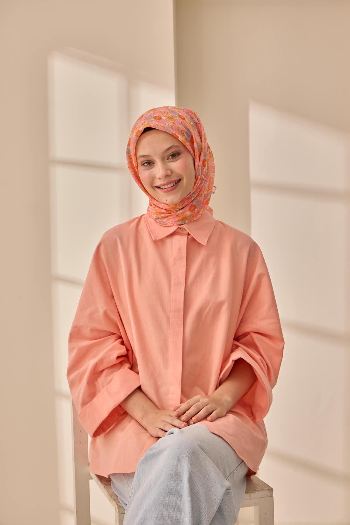 Silk Home Soft Eşarp 73092-23 - İthalesarponline.com - Soft Eşarp - Silk Home