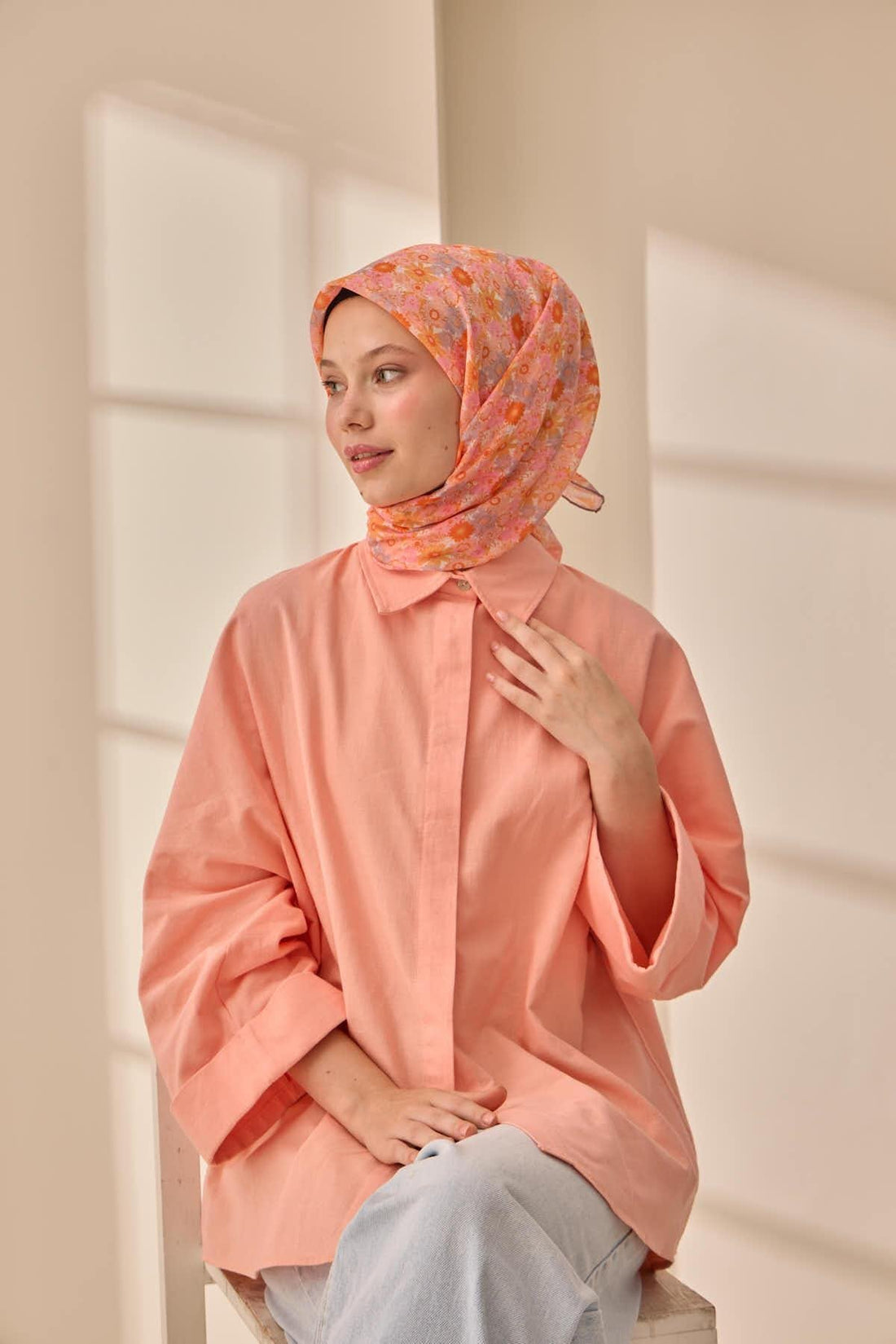 Silk Home Soft Eşarp 73092-23 - İthalesarponline.com - Soft Eşarp - Silk Home
