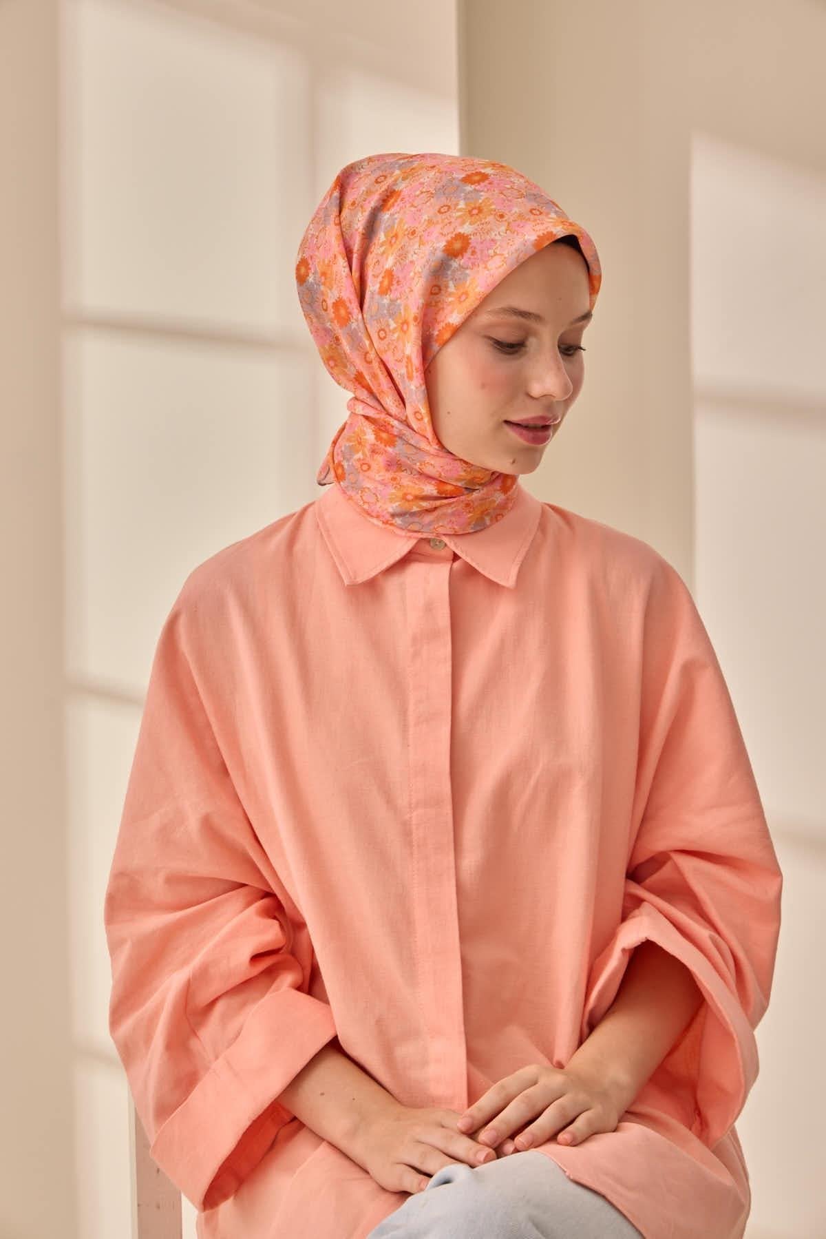 Silk Home Soft Eşarp 73092-23 - İthalesarponline.com - Soft Eşarp - Silk Home