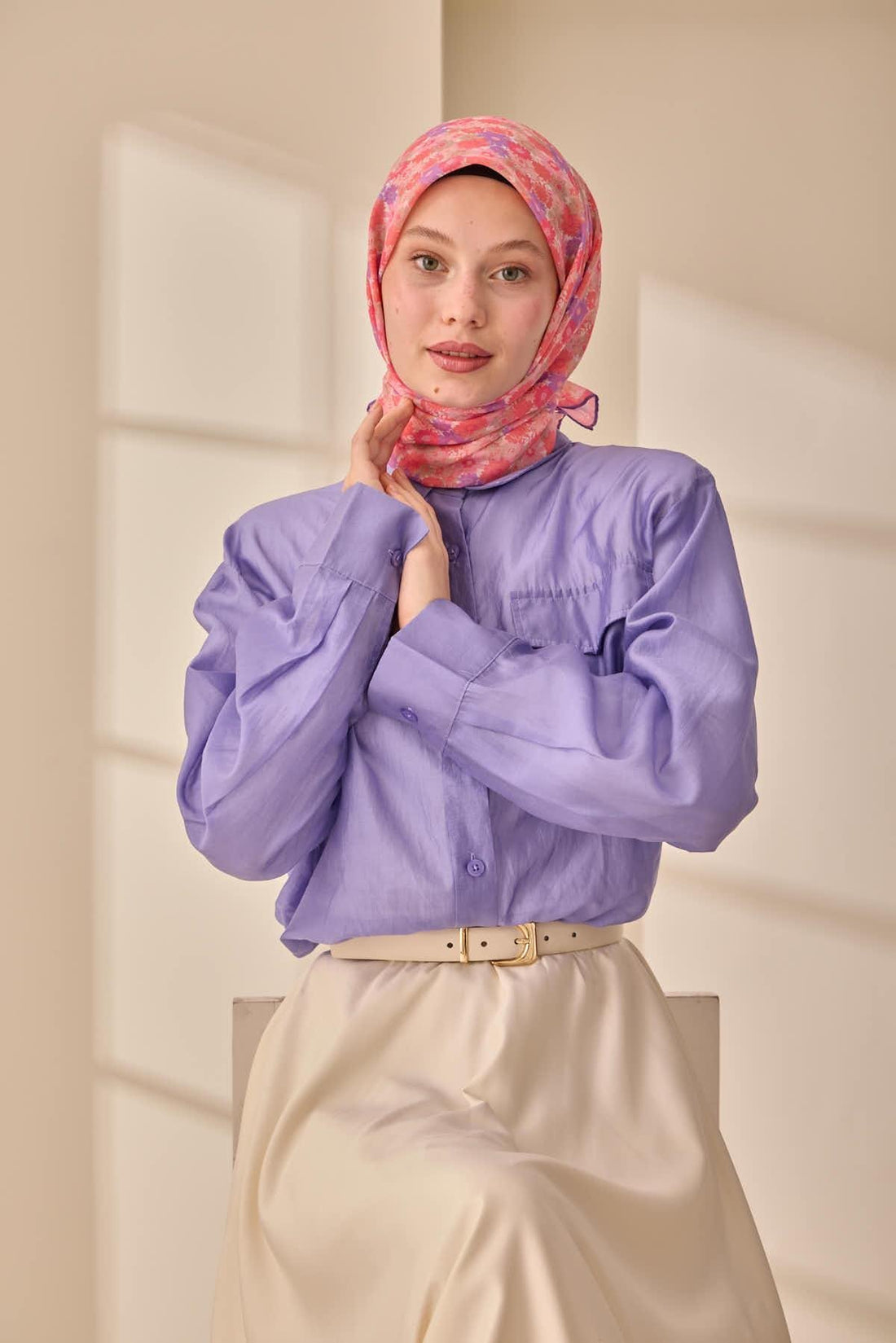 Silk Home Soft Eşarp 73092-24 - İthalesarponline.com - Soft Eşarp - Silk Home