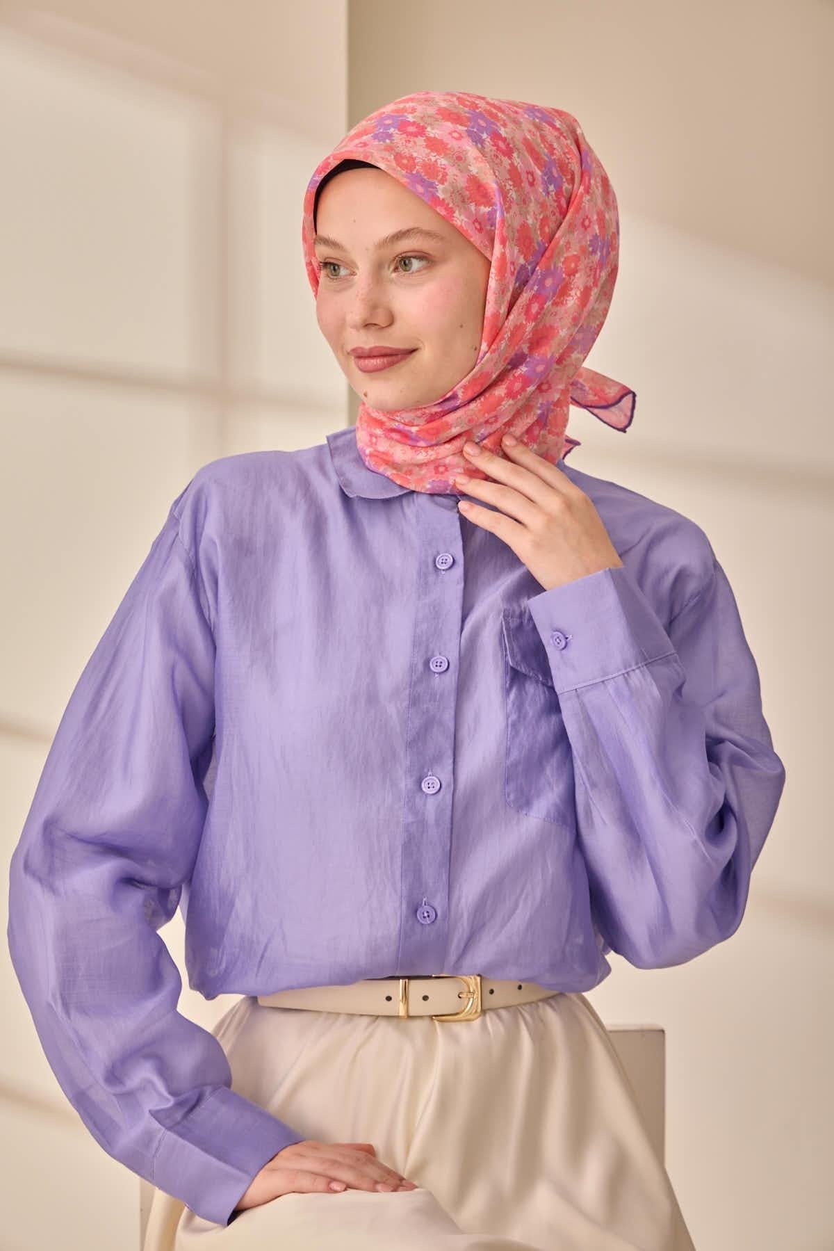 Silk Home Soft Eşarp 73092-24 - İthalesarponline.com - Soft Eşarp - Silk Home