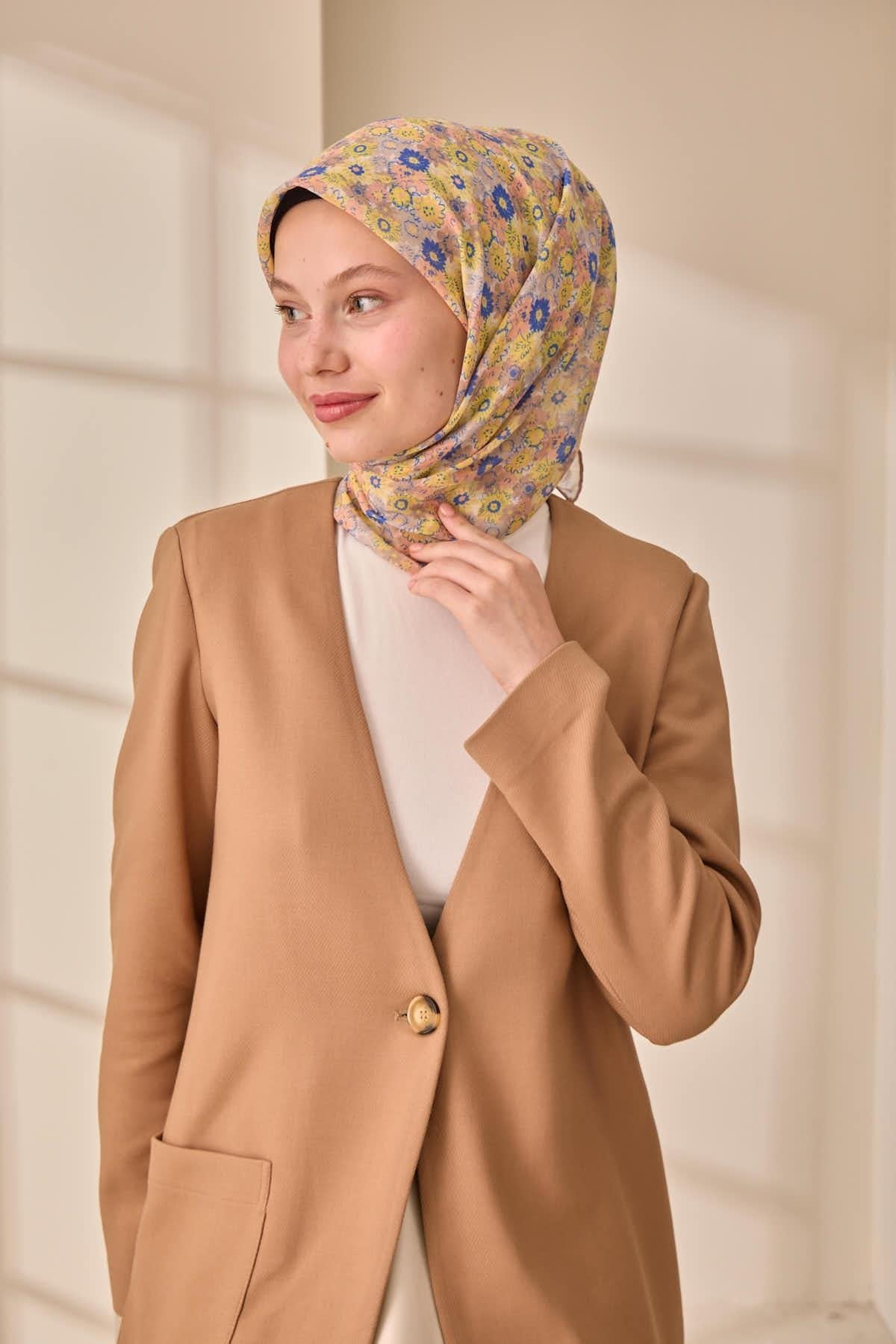 Silk Home Soft Eşarp 73092-25 - İthalesarponline.com - Soft Eşarp - Silk Home
