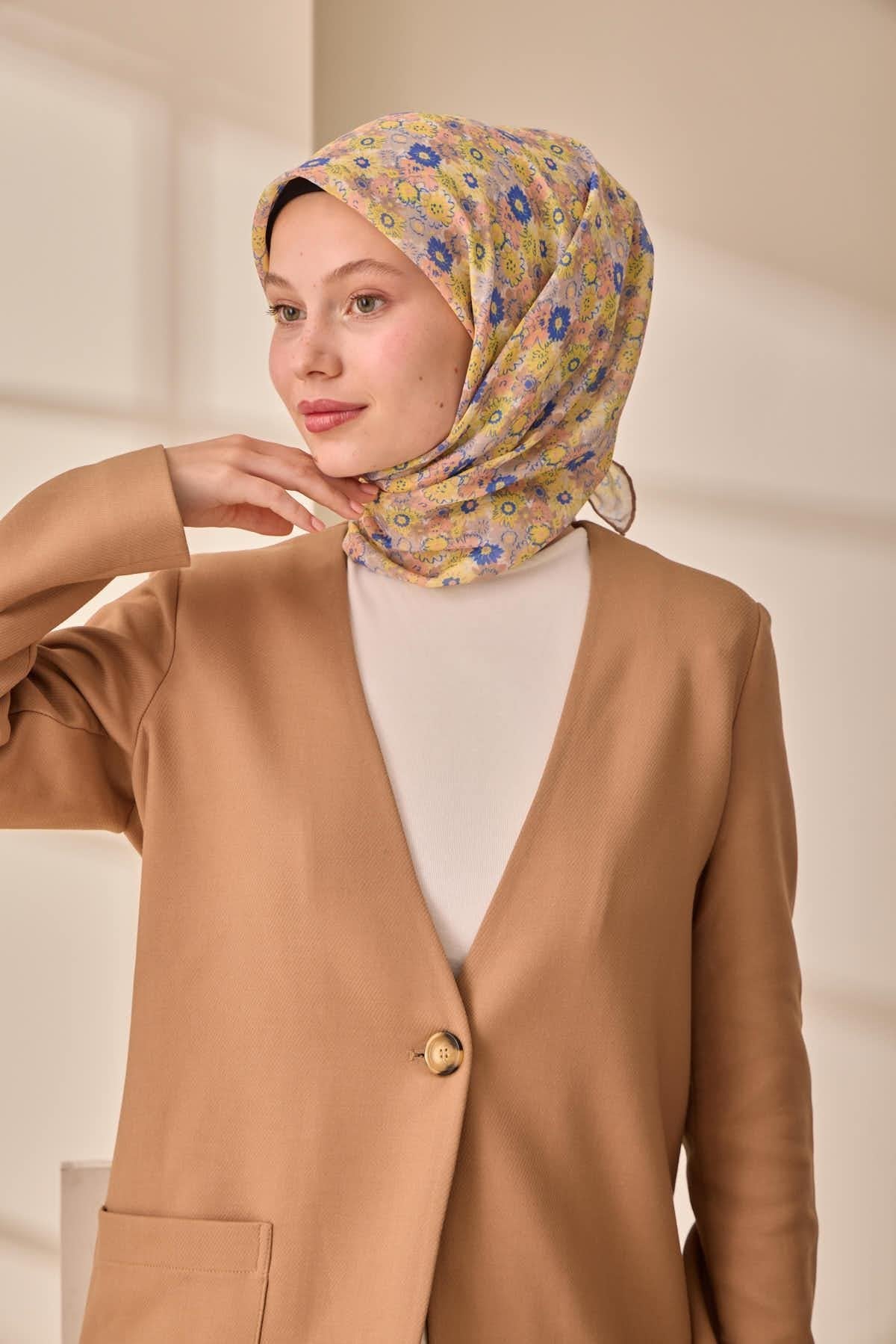 Silk Home Soft Eşarp 73092-25 - İthalesarponline.com - Soft Eşarp - Silk Home
