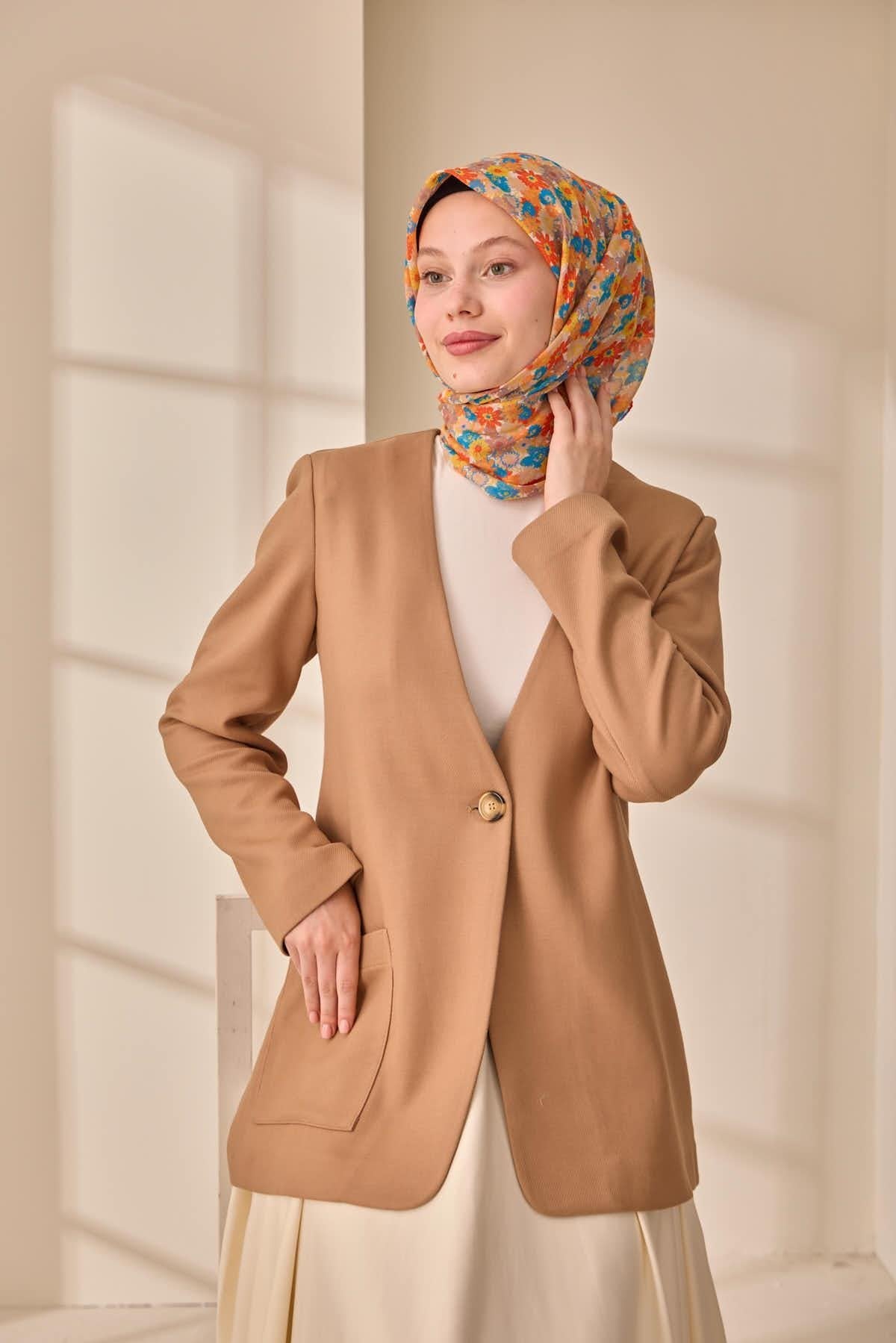 Silk Home Soft Eşarp 73092-27 - İthalesarponline.com - Soft Eşarp - Silk Home