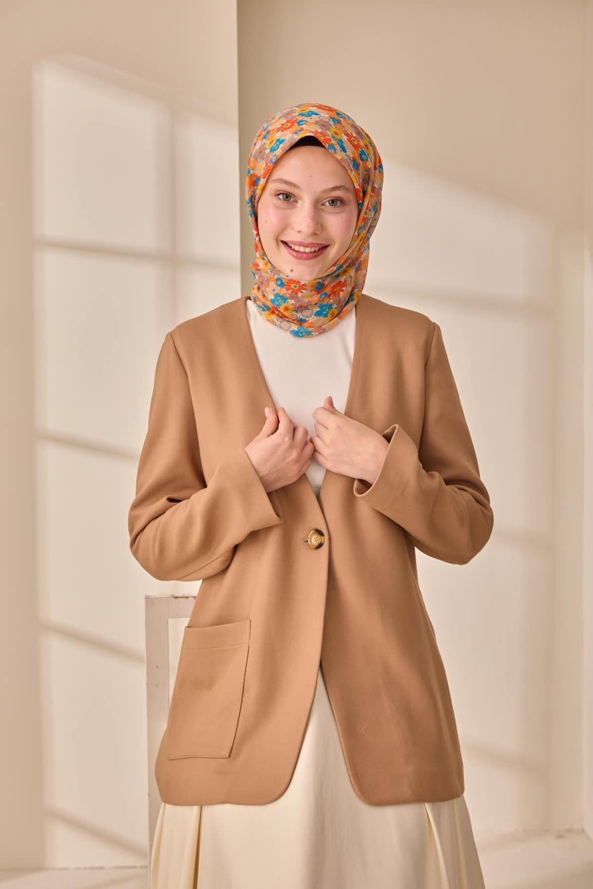 Silk Home Soft Eşarp 73092-27 - İthalesarponline.com - Soft Eşarp - Silk Home