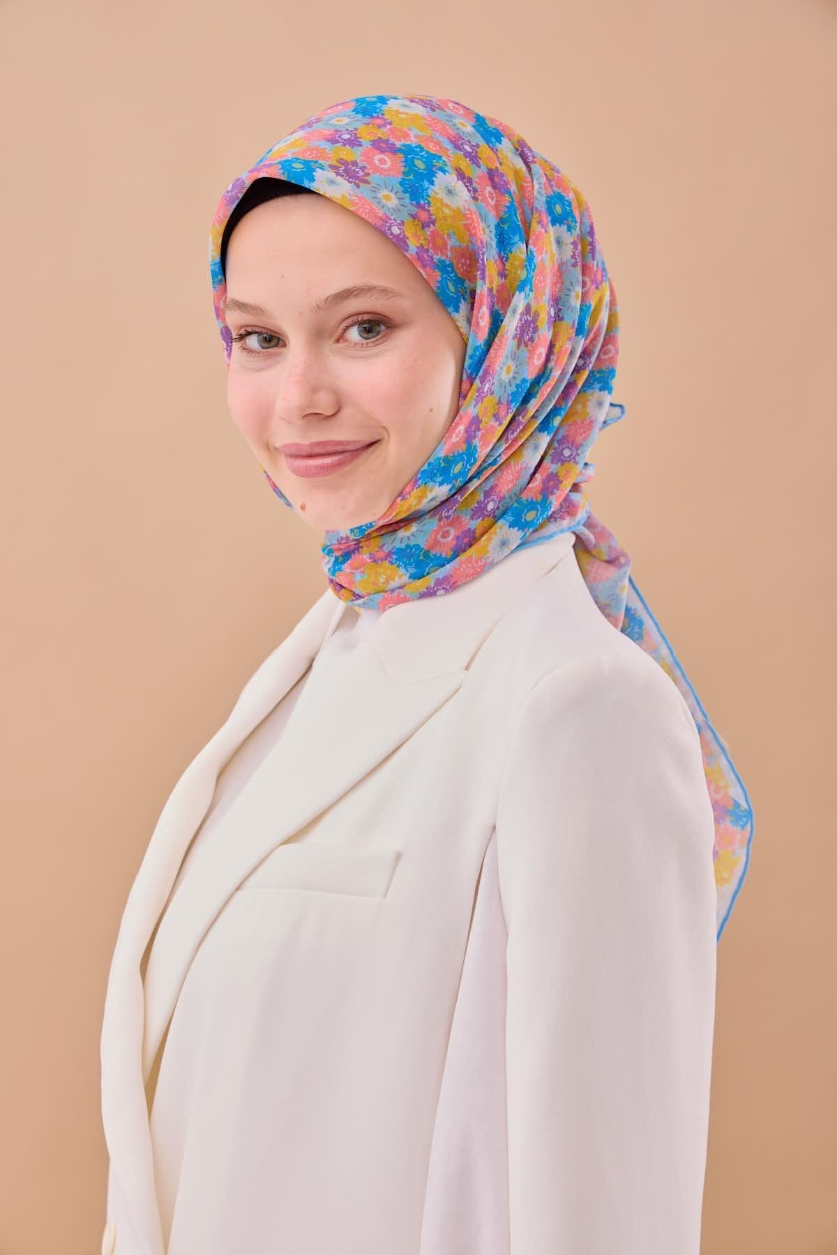 Silk Home Soft Eşarp 73092-28 - İthalesarponline.com - Soft Eşarp - Silk Home
