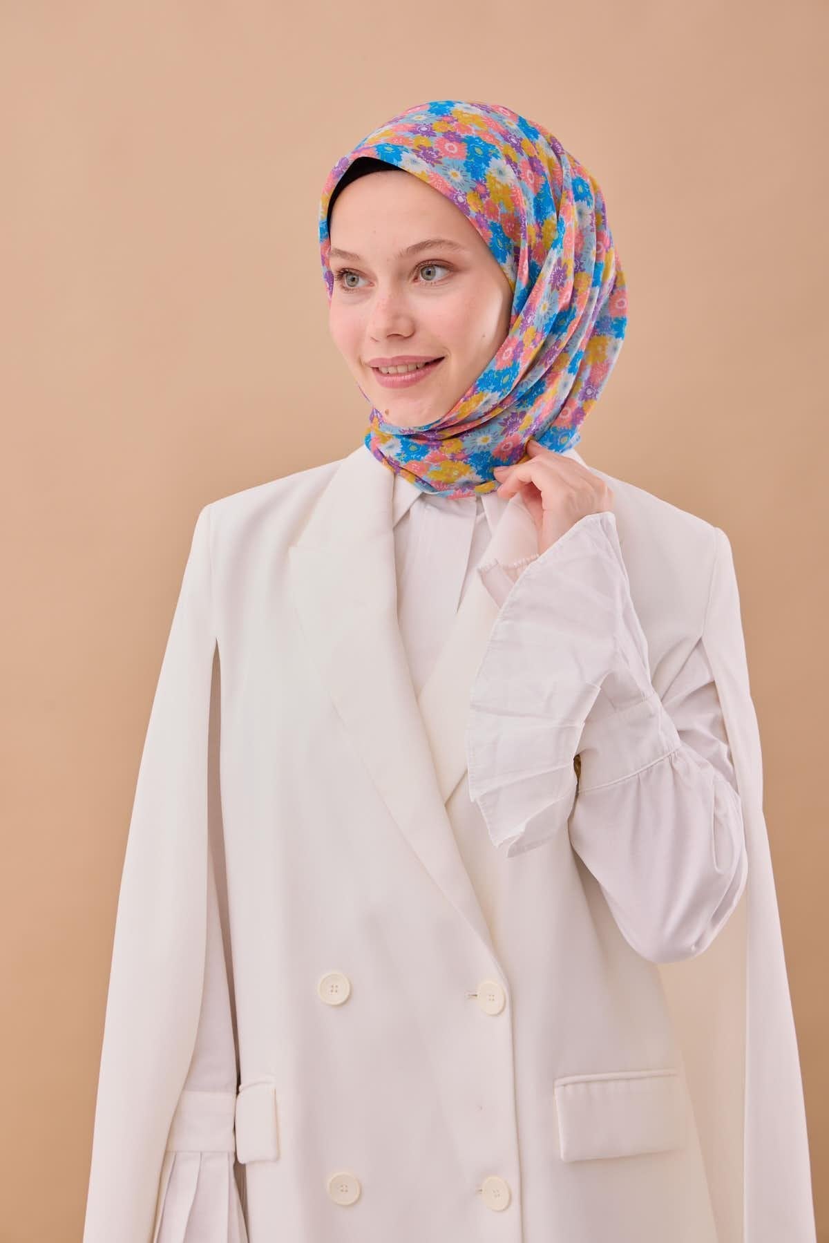 Silk Home Soft Eşarp 73092-28 - İthalesarponline.com - Soft Eşarp - Silk Home
