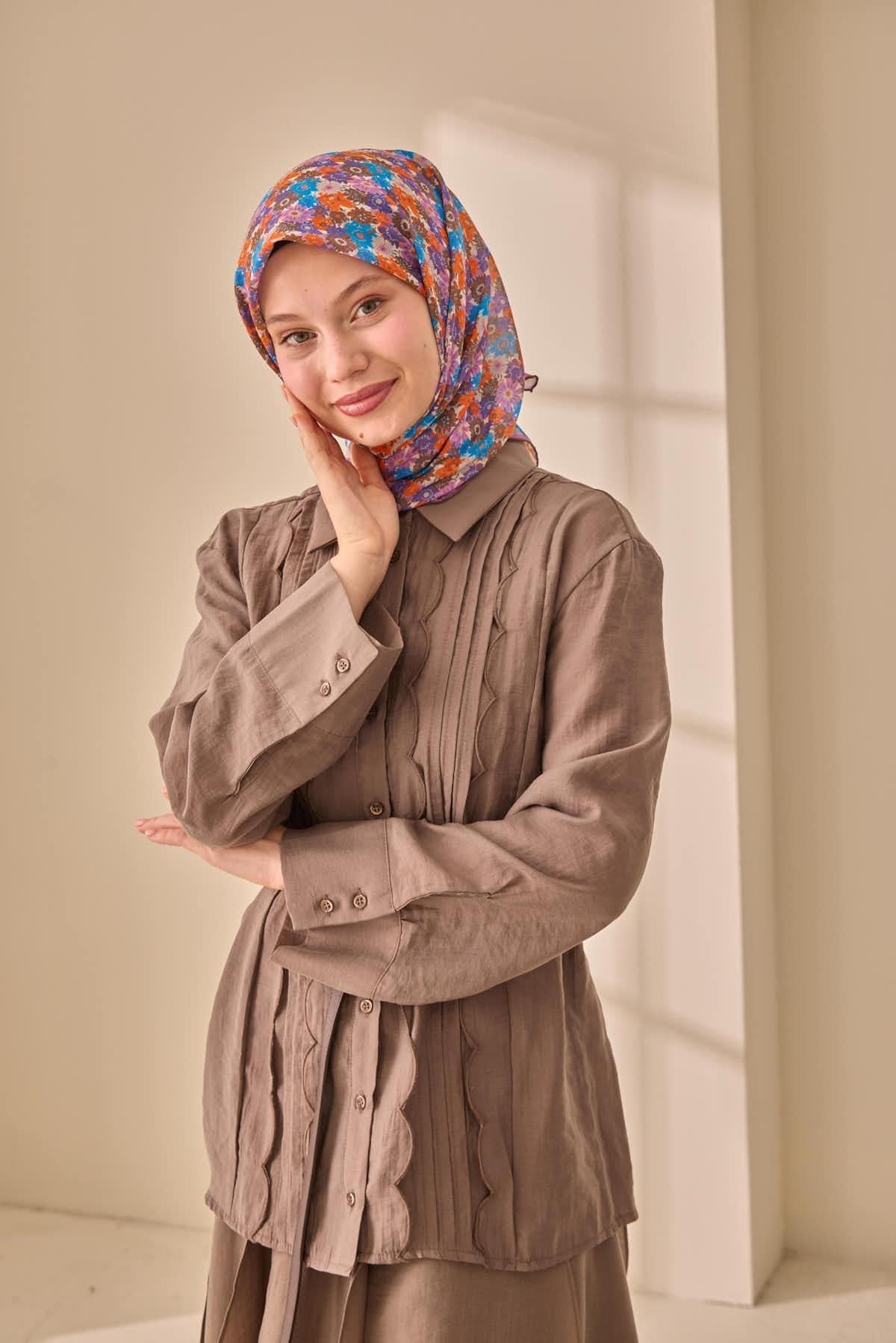 Silk Home Soft Eşarp 73092-29 - İthalesarponline.com - Soft Eşarp - Silk Home