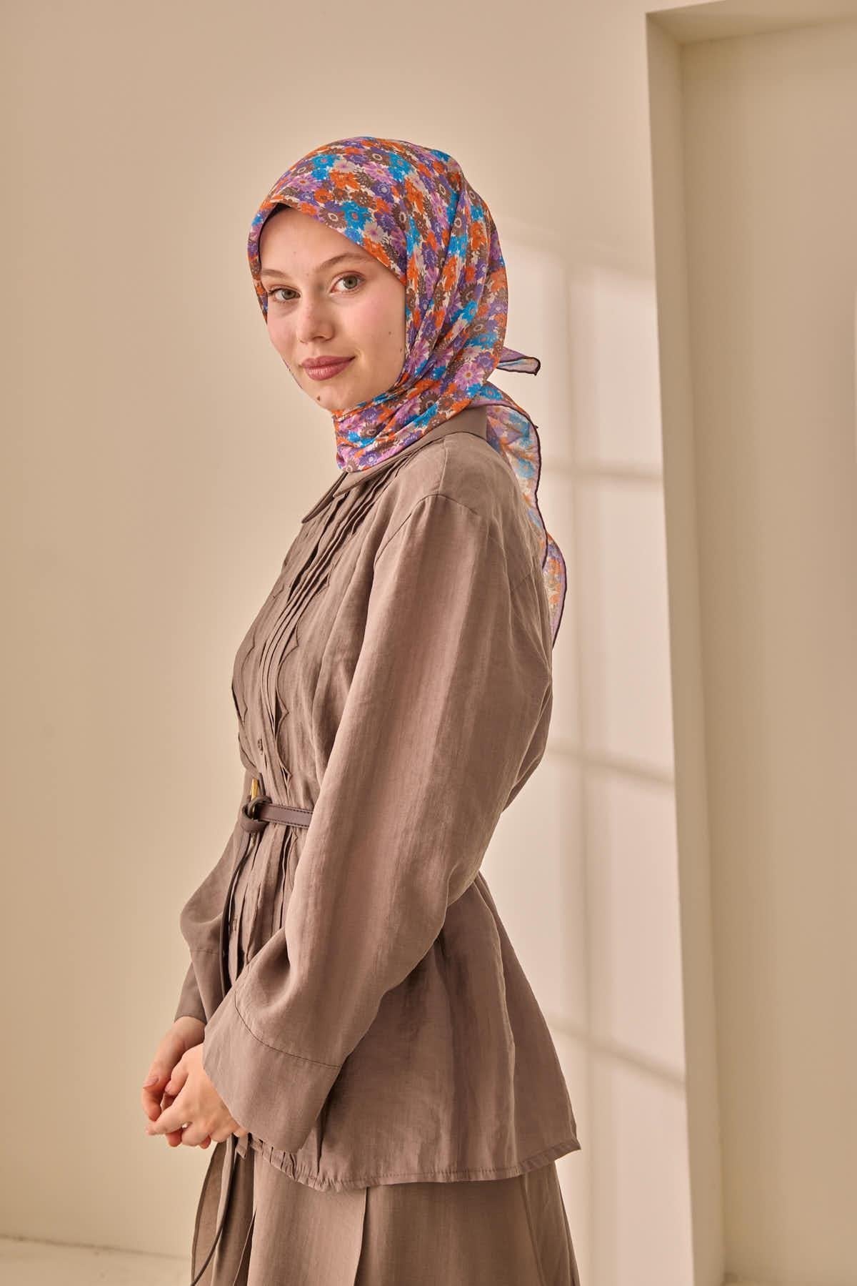 Silk Home Soft Eşarp 73092-29 - İthalesarponline.com - Soft Eşarp - Silk Home