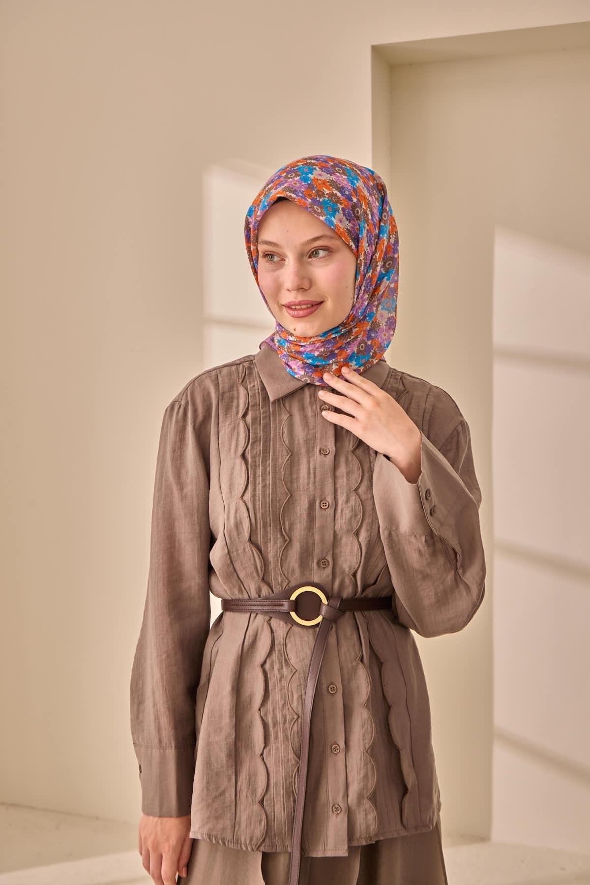 Silk Home Soft Eşarp 73092-29 - İthalesarponline.com - Soft Eşarp - Silk Home