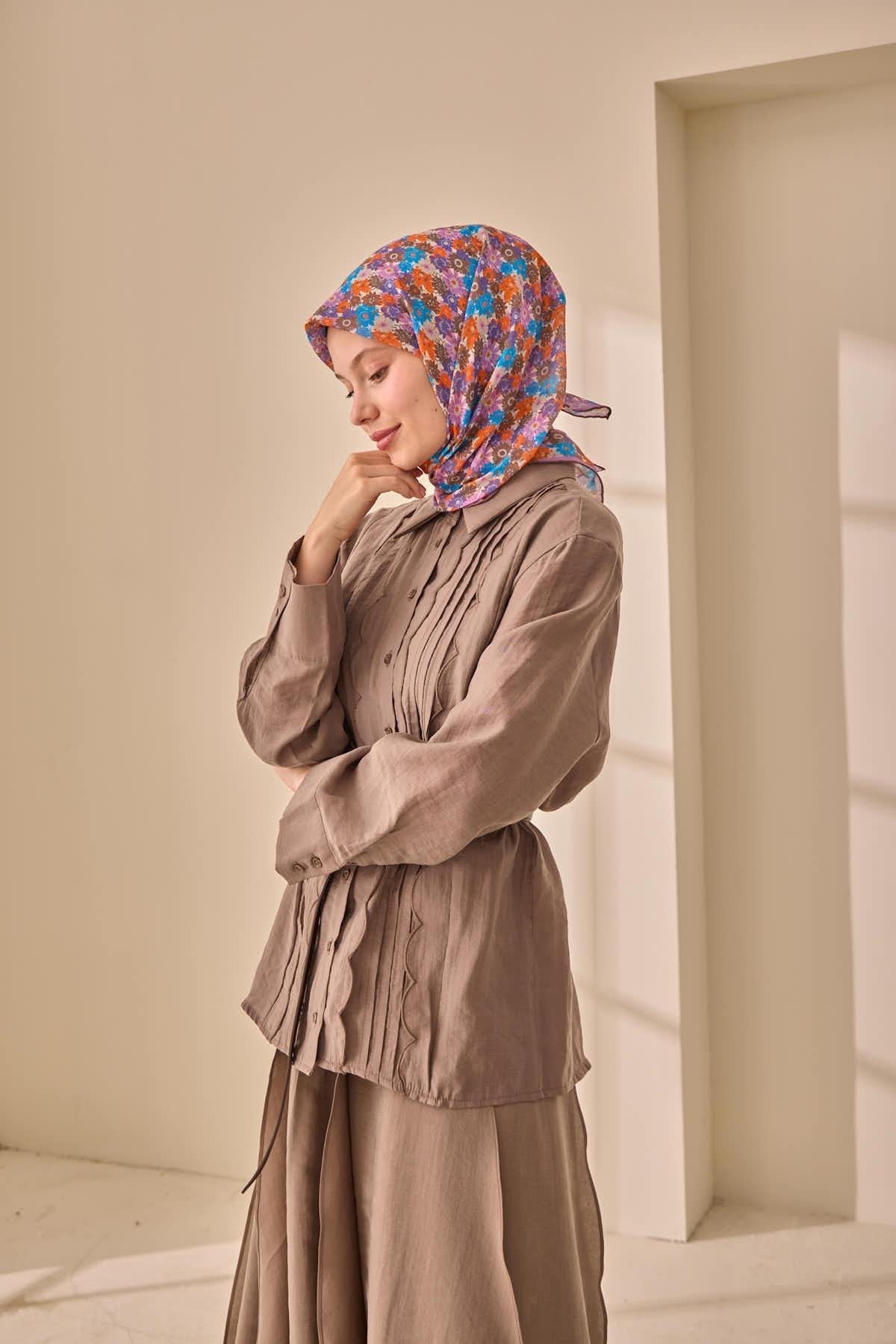 Silk Home Soft Eşarp 73092-29 - İthalesarponline.com - Soft Eşarp - Silk Home