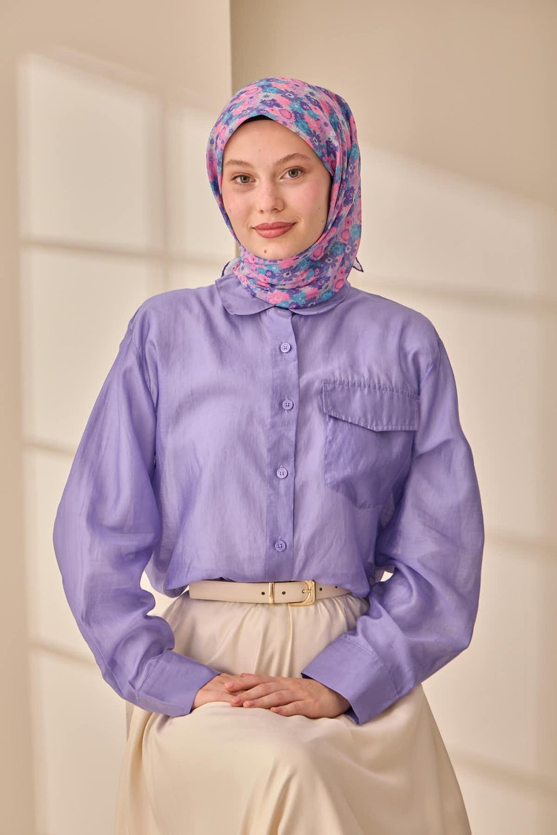 Silk Home Soft Eşarp 73092-30 - İthalesarponline.com - Soft Eşarp - Silk Home