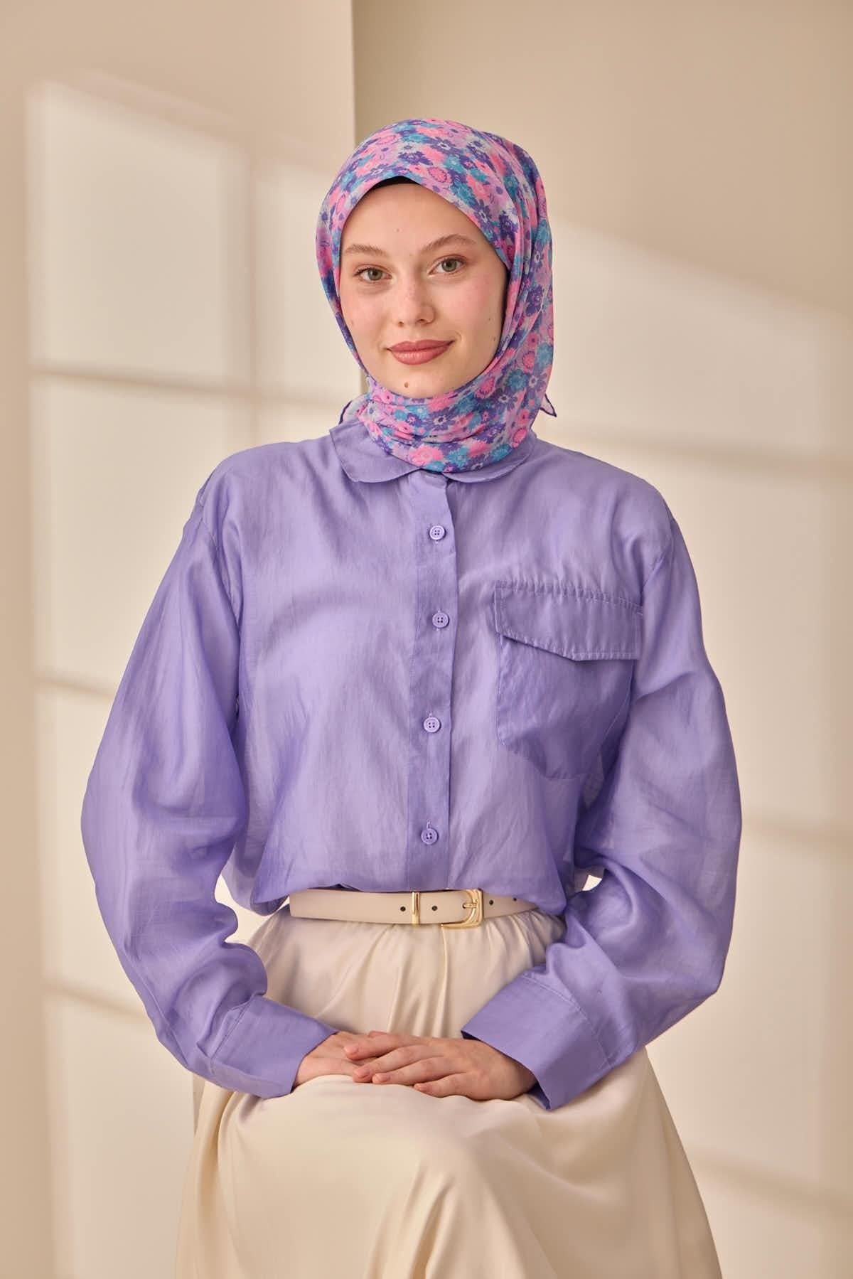 Silk Home Soft Eşarp 73092-30 - İthalesarponline.com - Soft Eşarp - Silk Home