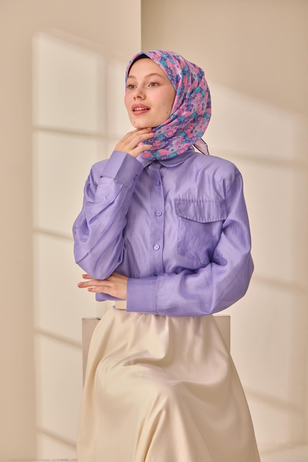 Silk Home Soft Eşarp 73092-30 - İthalesarponline.com - Soft Eşarp - Silk Home