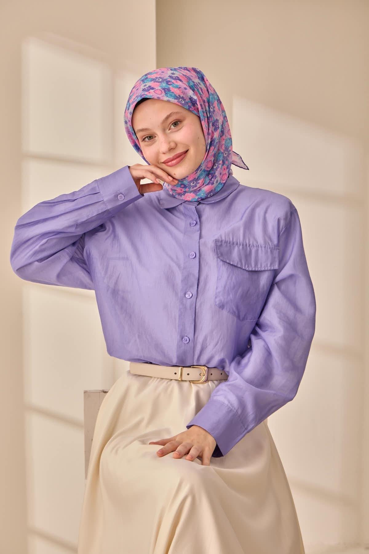 Silk Home Soft Eşarp 73092-30 - İthalesarponline.com - Soft Eşarp - Silk Home
