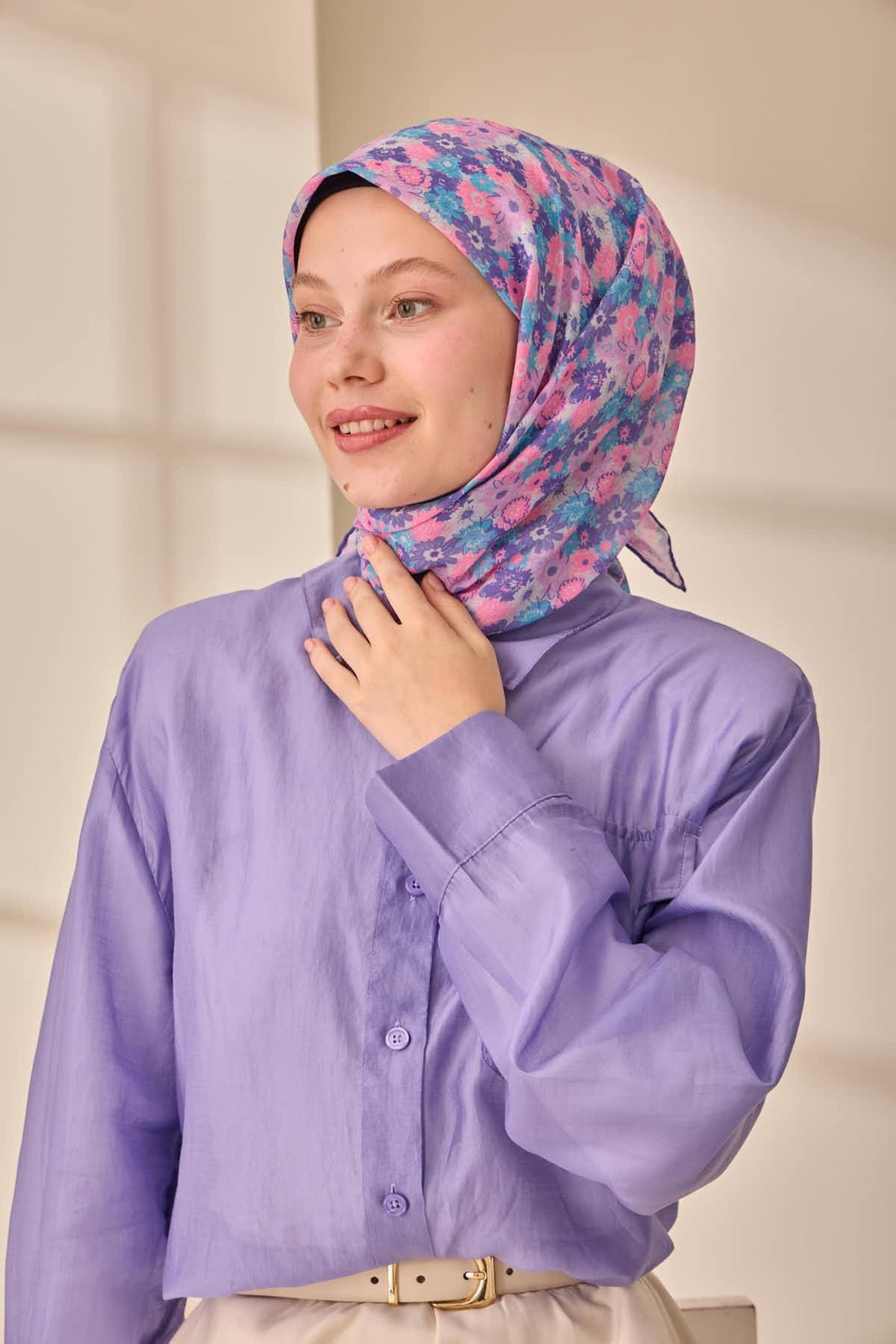 Silk Home Soft Eşarp 73092-30 - İthalesarponline.com - Soft Eşarp - Silk Home