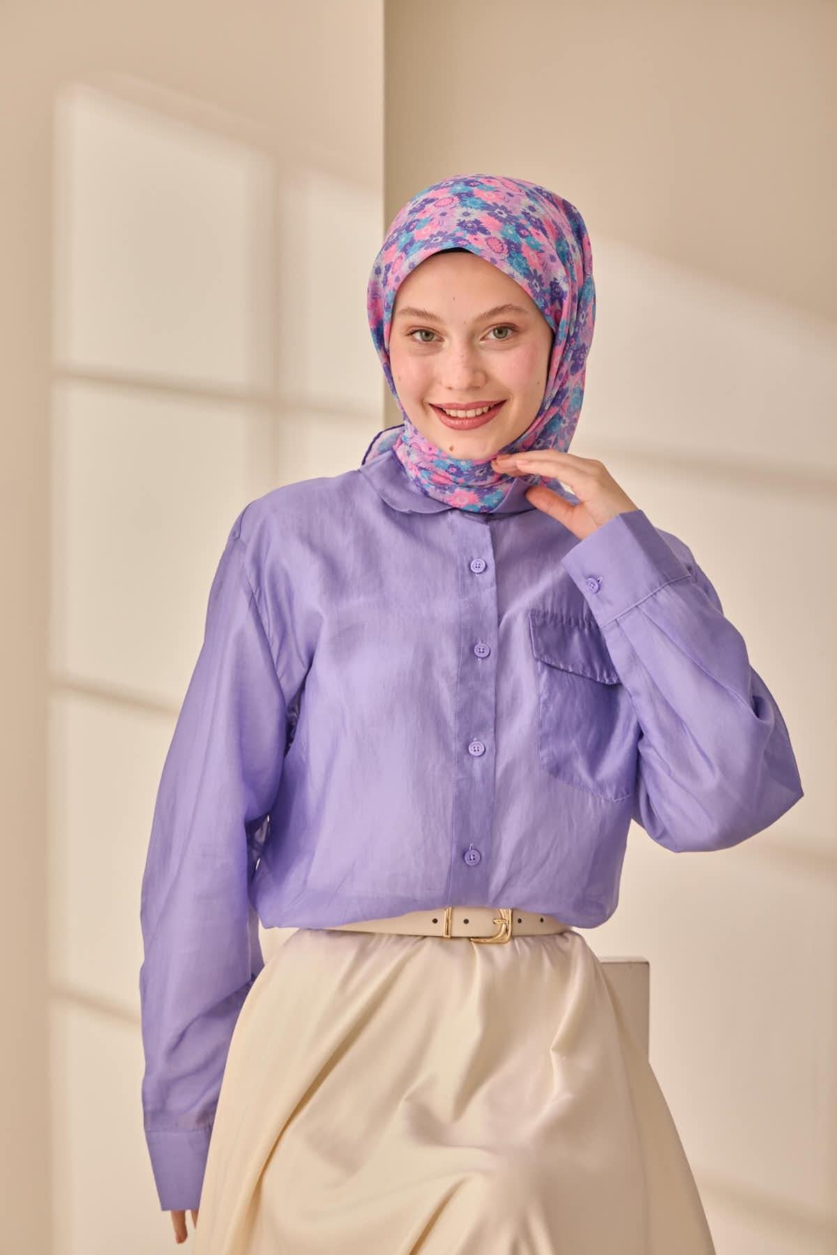 Silk Home Soft Eşarp 73092-30 - İthalesarponline.com - Soft Eşarp - Silk Home