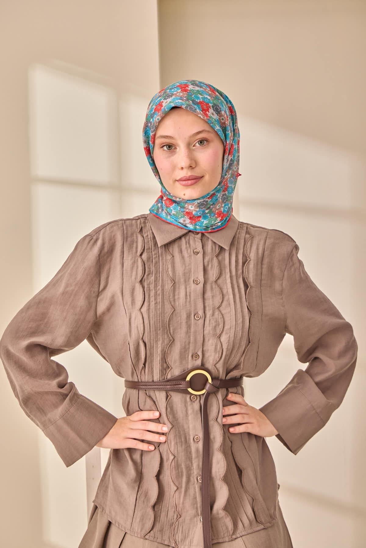 Silk Home Soft Eşarp 73092-32 - İthalesarponline.com - Soft Eşarp - Silk Home
