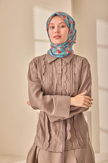 Silk Home Soft Eşarp 73092-32 - İthalesarponline.com - Soft Eşarp - Silk Home