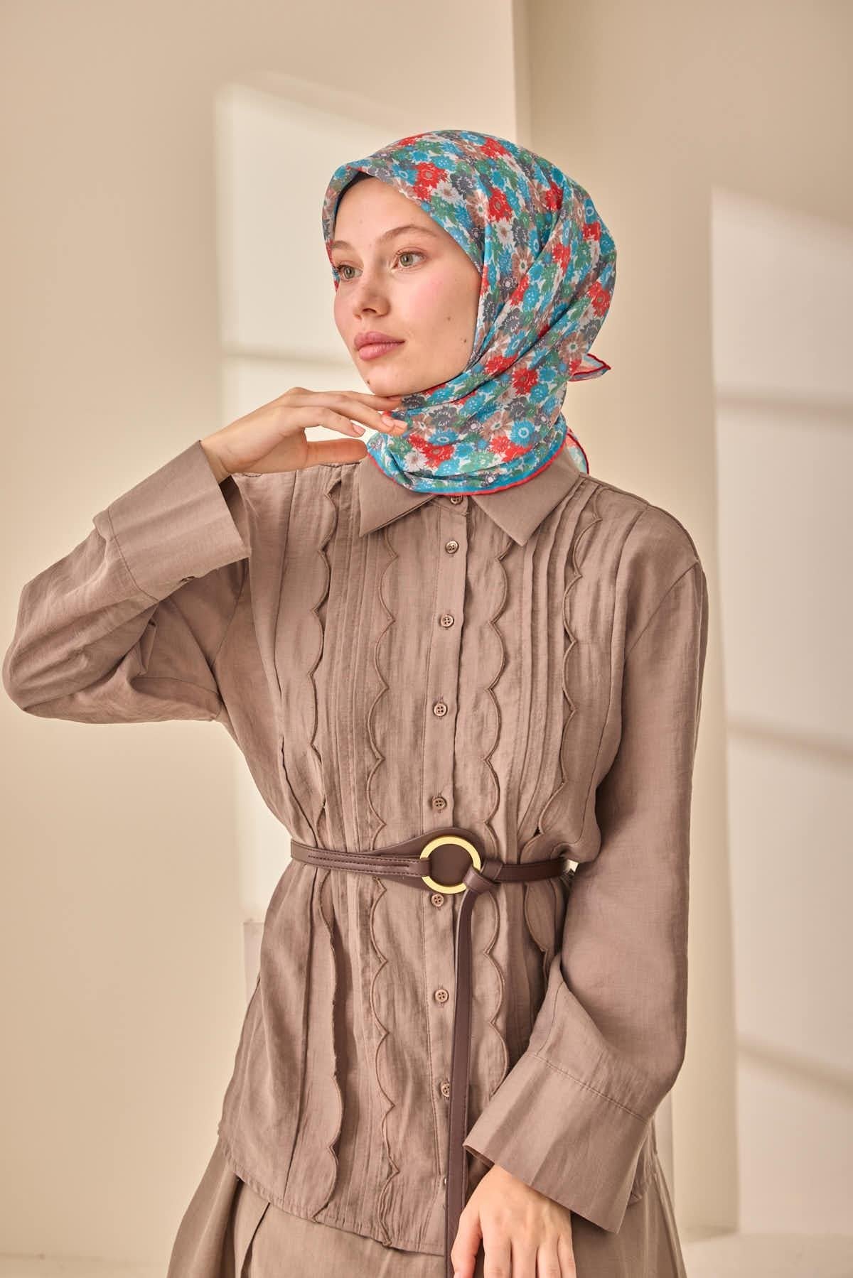 Silk Home Soft Eşarp 73092-32 - İthalesarponline.com - Soft Eşarp - Silk Home