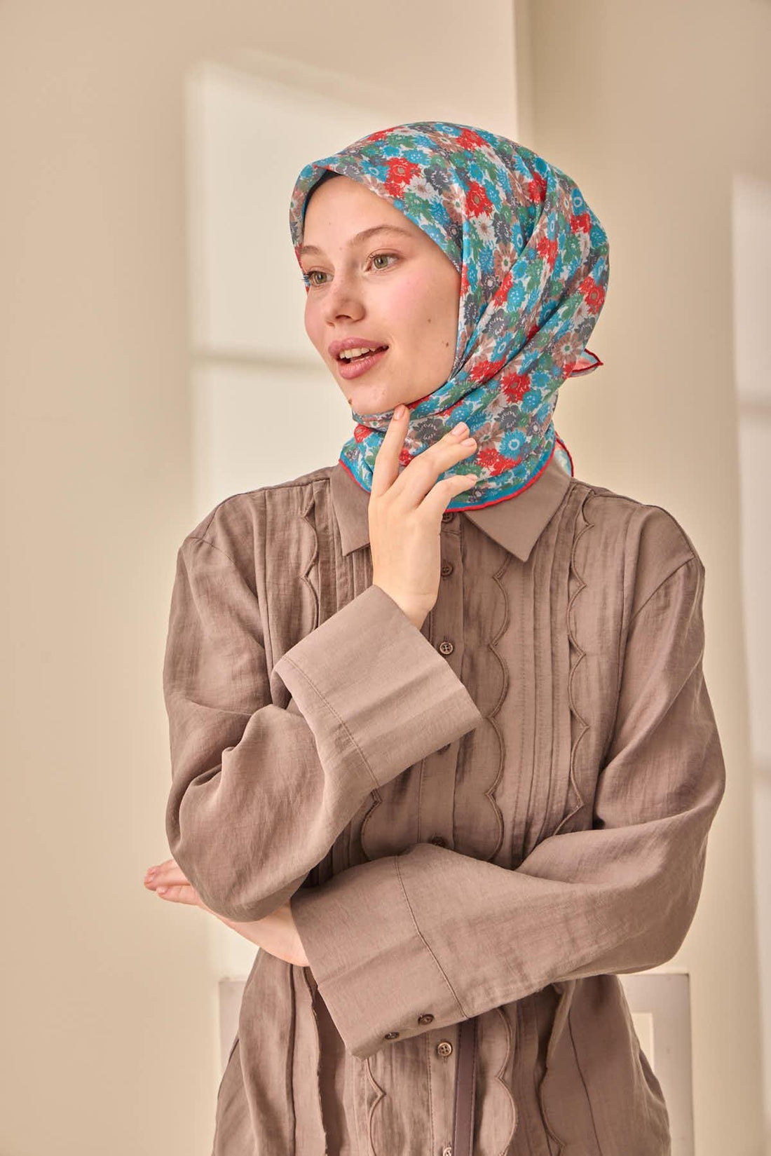 Silk Home Soft Eşarp 73092-32 - İthalesarponline.com - Soft Eşarp - Silk Home