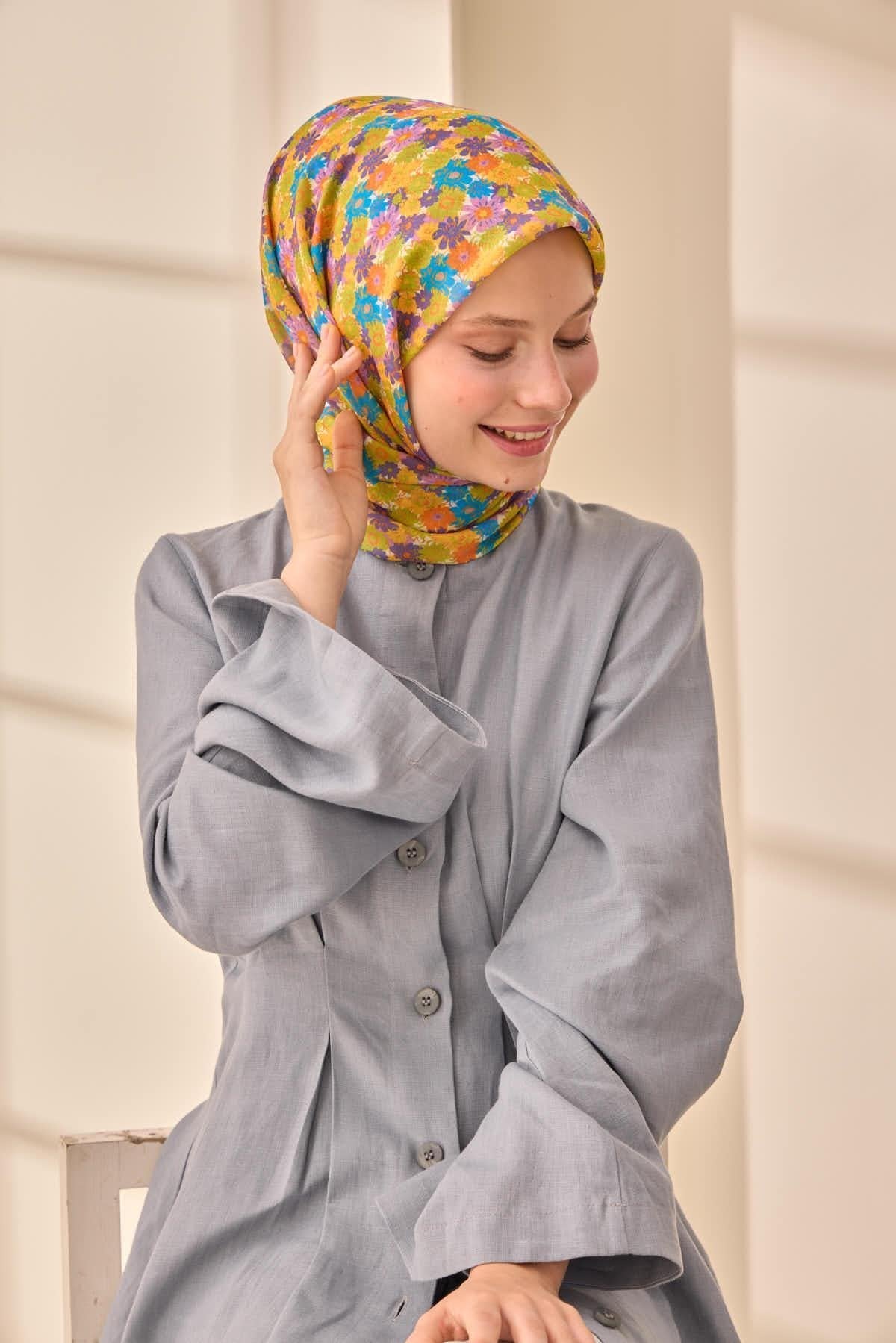 Silk Home Soft Eşarp 73092-33 - İthalesarponline.com - Soft Eşarp - Silk Home