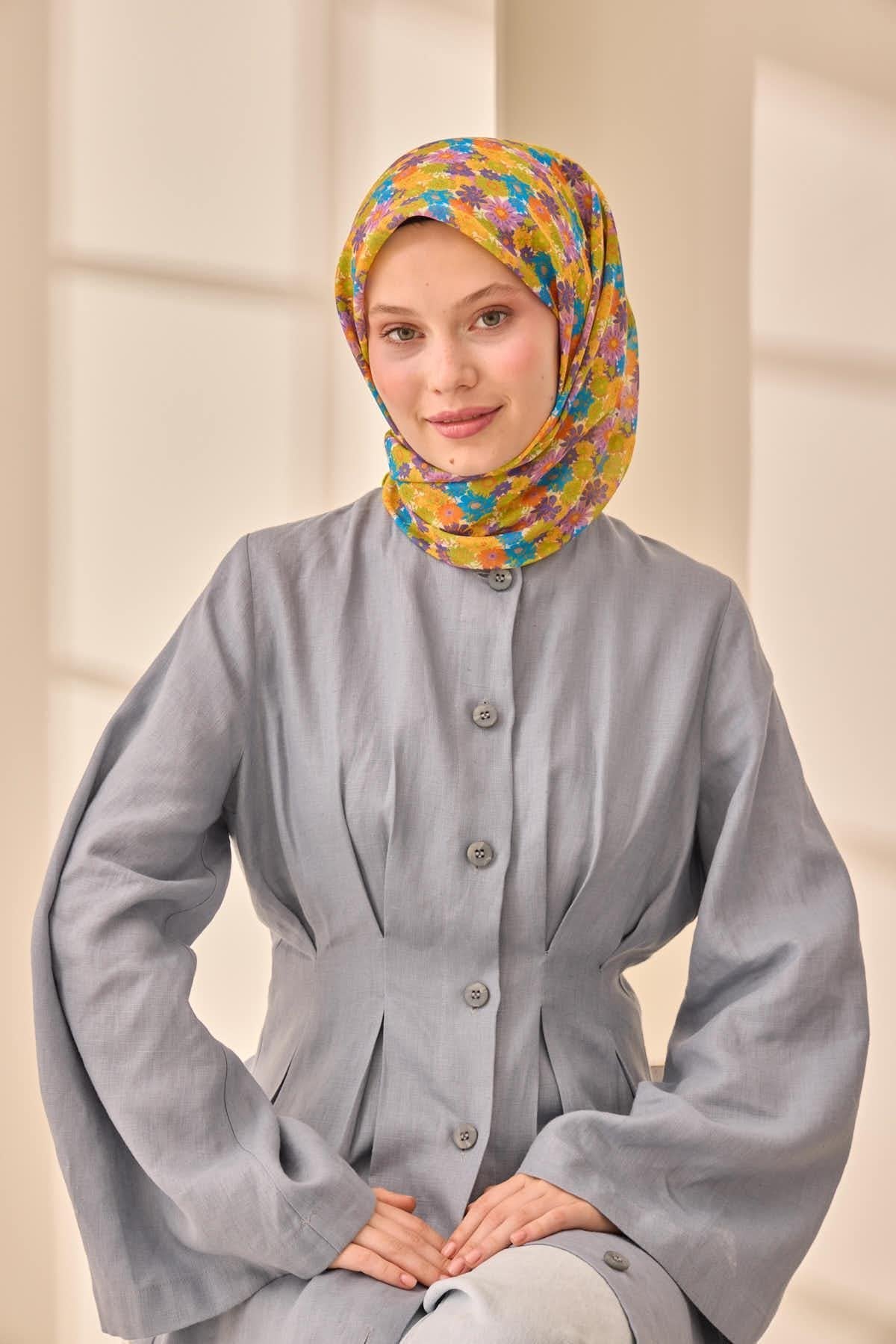 Silk Home Soft Eşarp 73092-33 - İthalesarponline.com - Soft Eşarp - Silk Home
