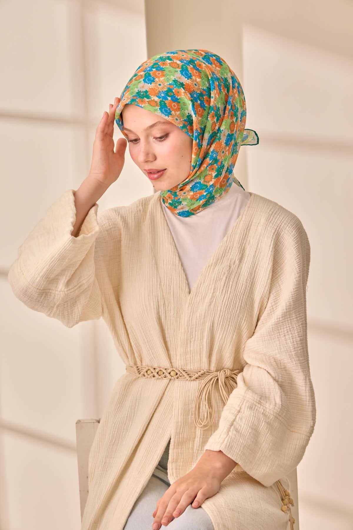 Silk Home Soft Eşarp 73092-35 - İthalesarponline.com - Soft Eşarp - Silk Home