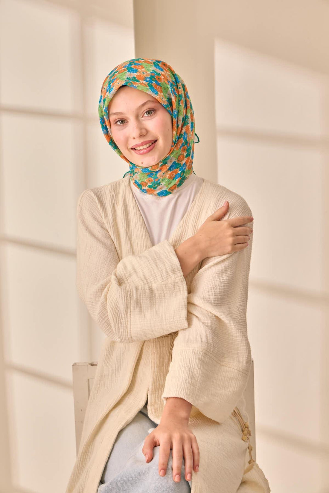 Silk Home Soft Eşarp 73092-35 - İthalesarponline.com - Soft Eşarp - Silk Home