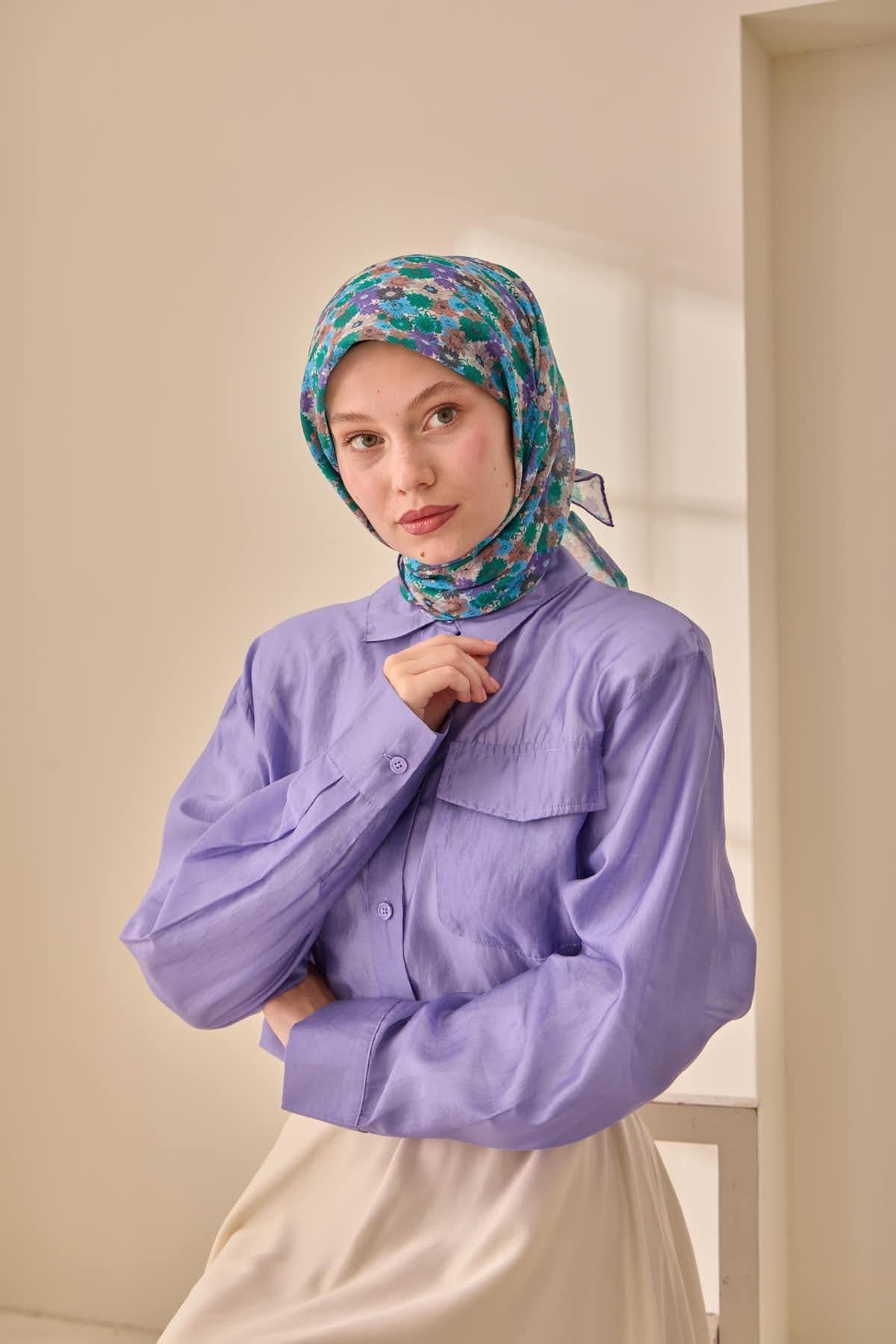 Silk Home Soft Eşarp 73092-36 - İthalesarponline.com - Soft Eşarp - Silk Home