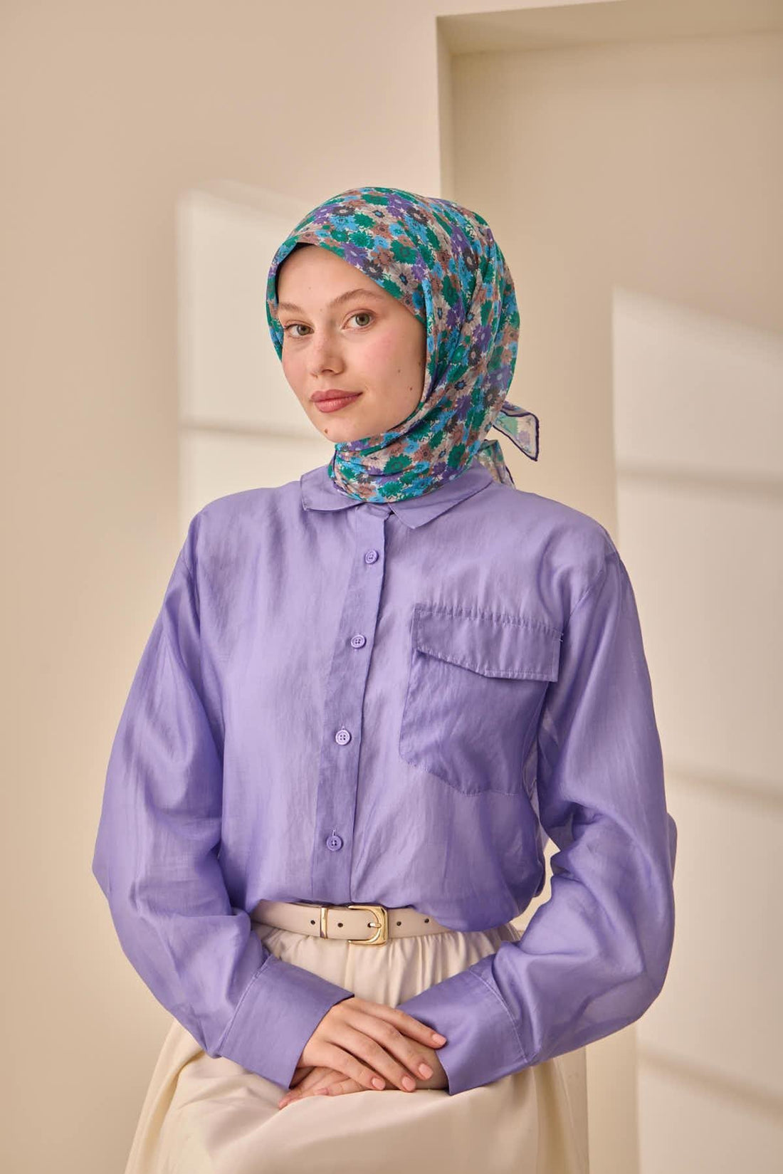 Silk Home Soft Eşarp 73092-36 - İthalesarponline.com - Soft Eşarp - Silk Home