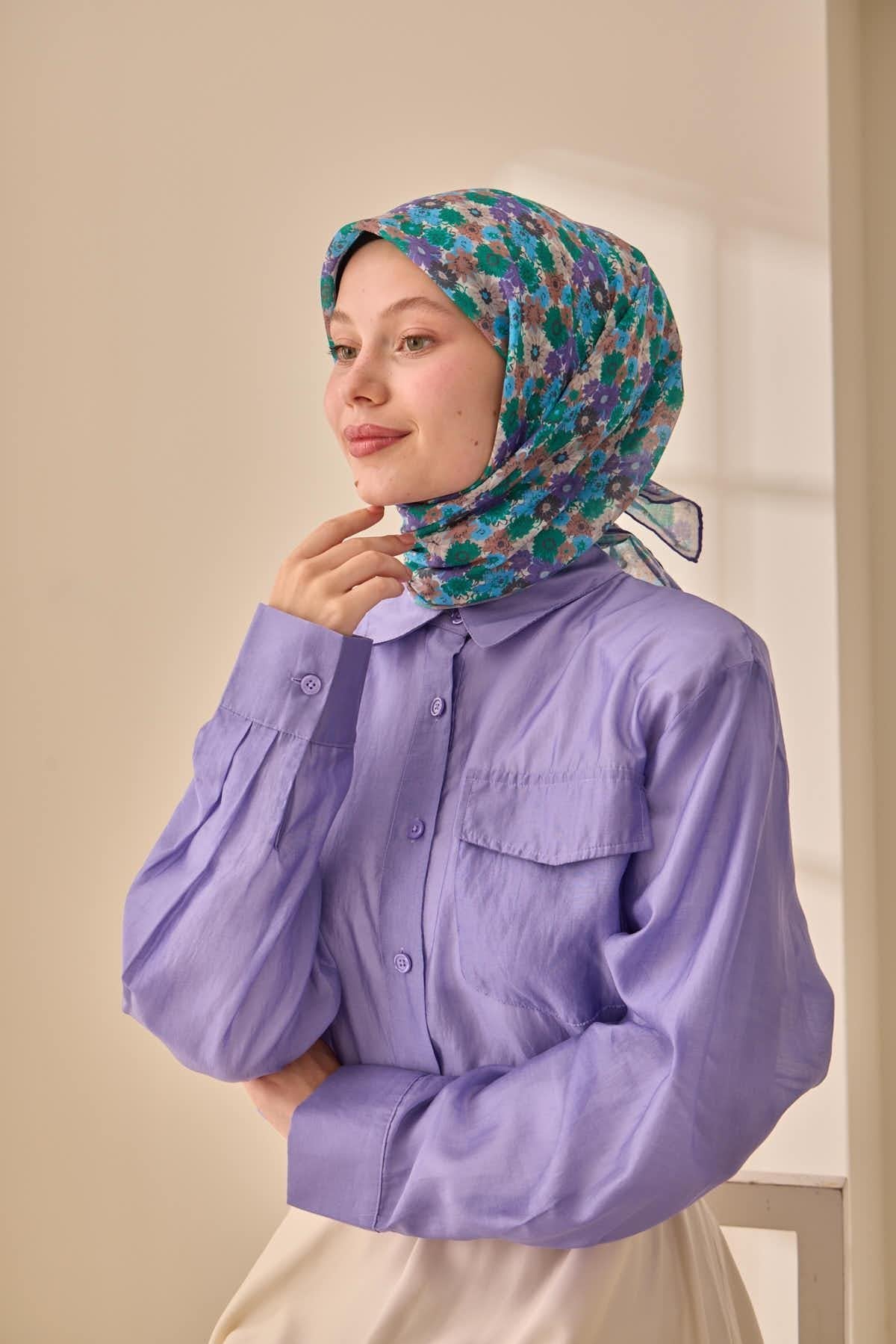 Silk Home Soft Eşarp 73092-36 - İthalesarponline.com - Soft Eşarp - Silk Home