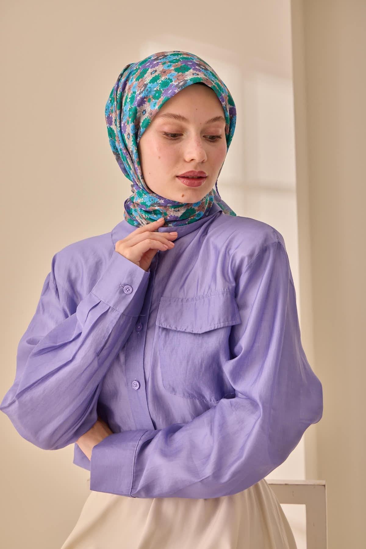 Silk Home Soft Eşarp 73092-36 - İthalesarponline.com - Soft Eşarp - Silk Home
