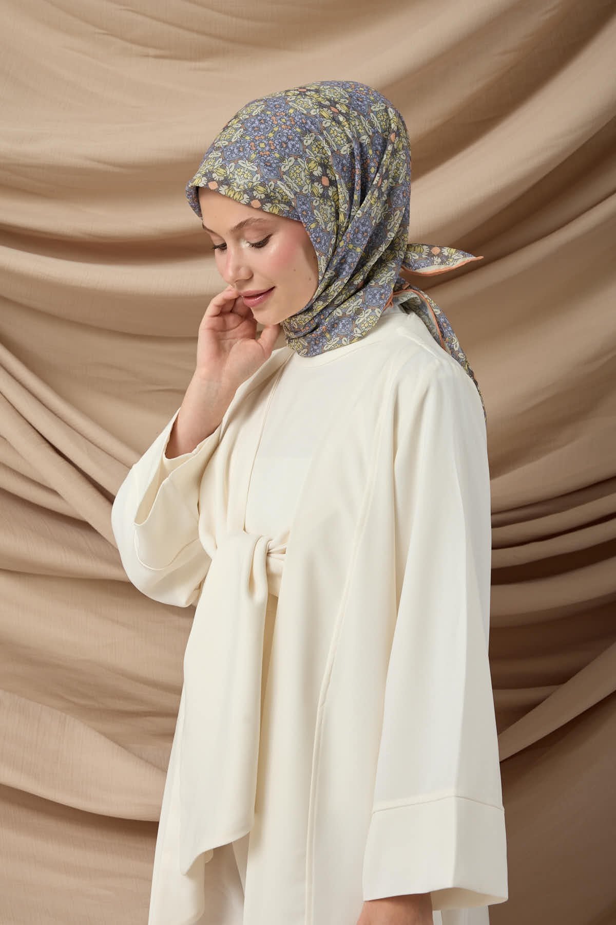 Silk Home Soft Eşarp 73093-02 - İthalesarponline.com - Soft Eşarp - Silk Home