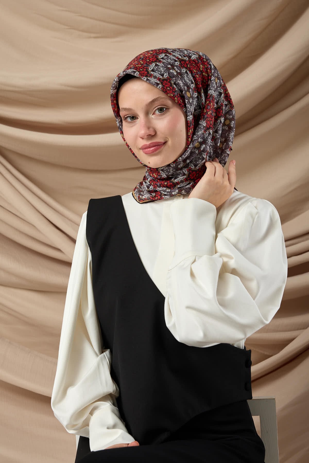Silk Home Soft Eşarp 73093-03 - İthalesarponline.com - Soft Eşarp - Silk Home