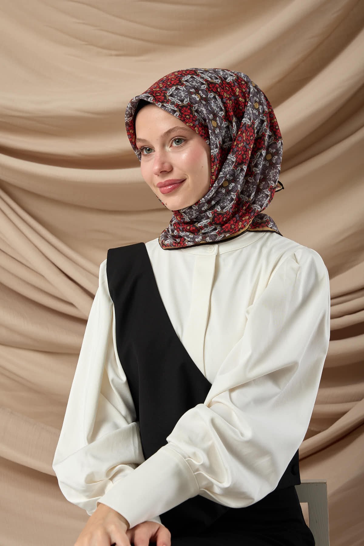 Silk Home Soft Eşarp 73093-03 - İthalesarponline.com - Soft Eşarp - Silk Home