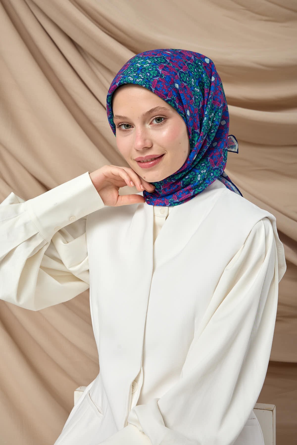 Silk Home Soft Eşarp 73093-06 - İthalesarponline.com - Soft Eşarp - Silk Home
