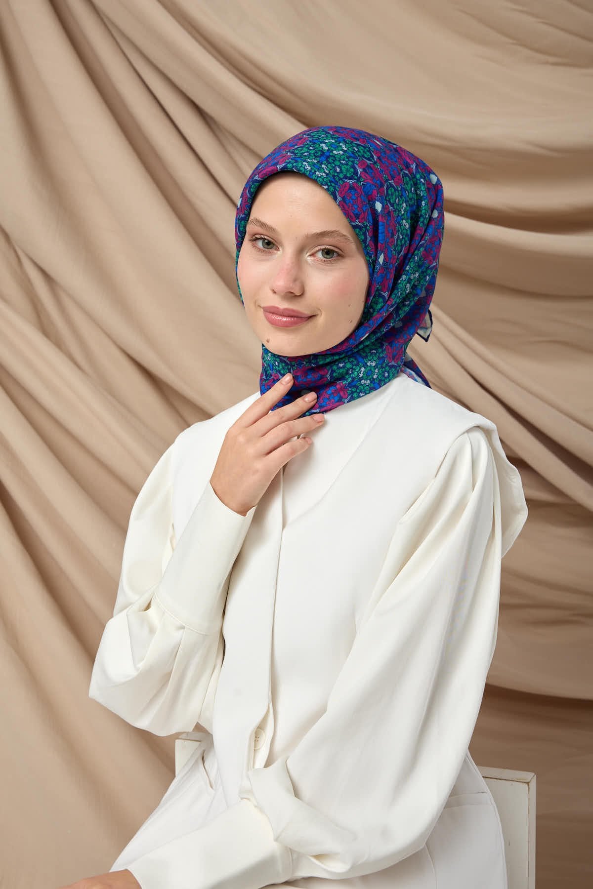 Silk Home Soft Eşarp 73093-06 - İthalesarponline.com - Soft Eşarp - Silk Home