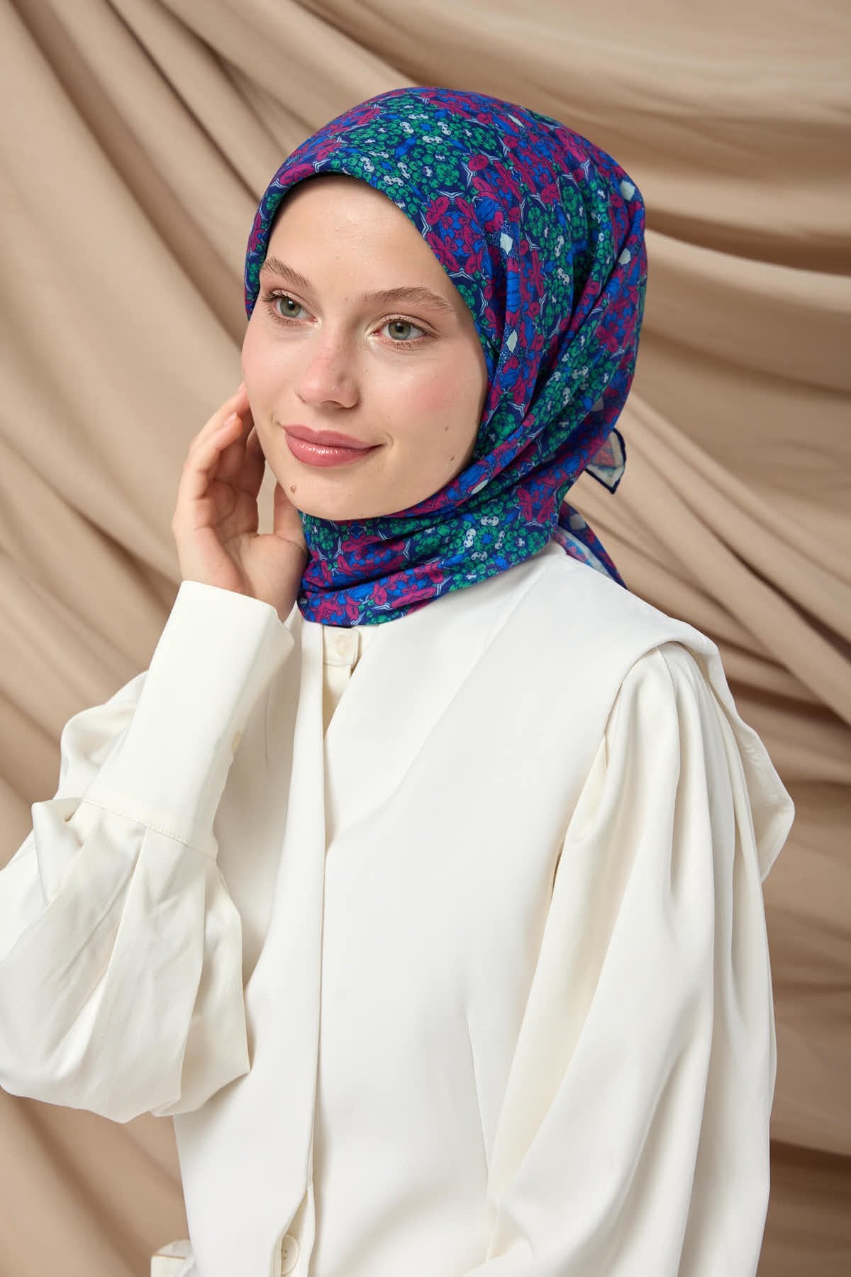 Silk Home Soft Eşarp 73093-06 - İthalesarponline.com - Soft Eşarp - Silk Home
