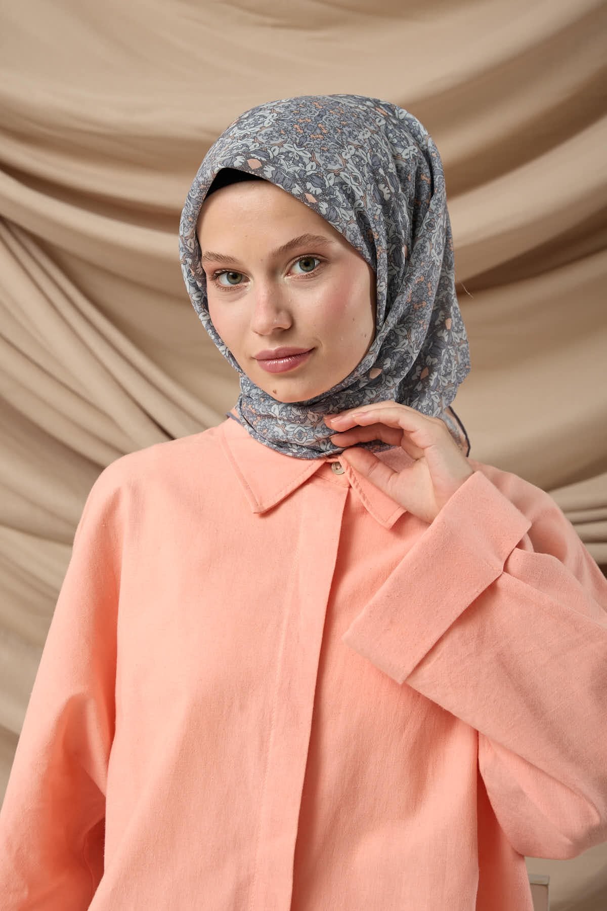 Silk Home Soft Eşarp 73093-07 - İthalesarponline.com - Soft Eşarp - Silk Home