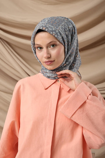 Silk Home Soft Eşarp 73093-07 - İthalesarponline.com - Soft Eşarp - Silk Home
