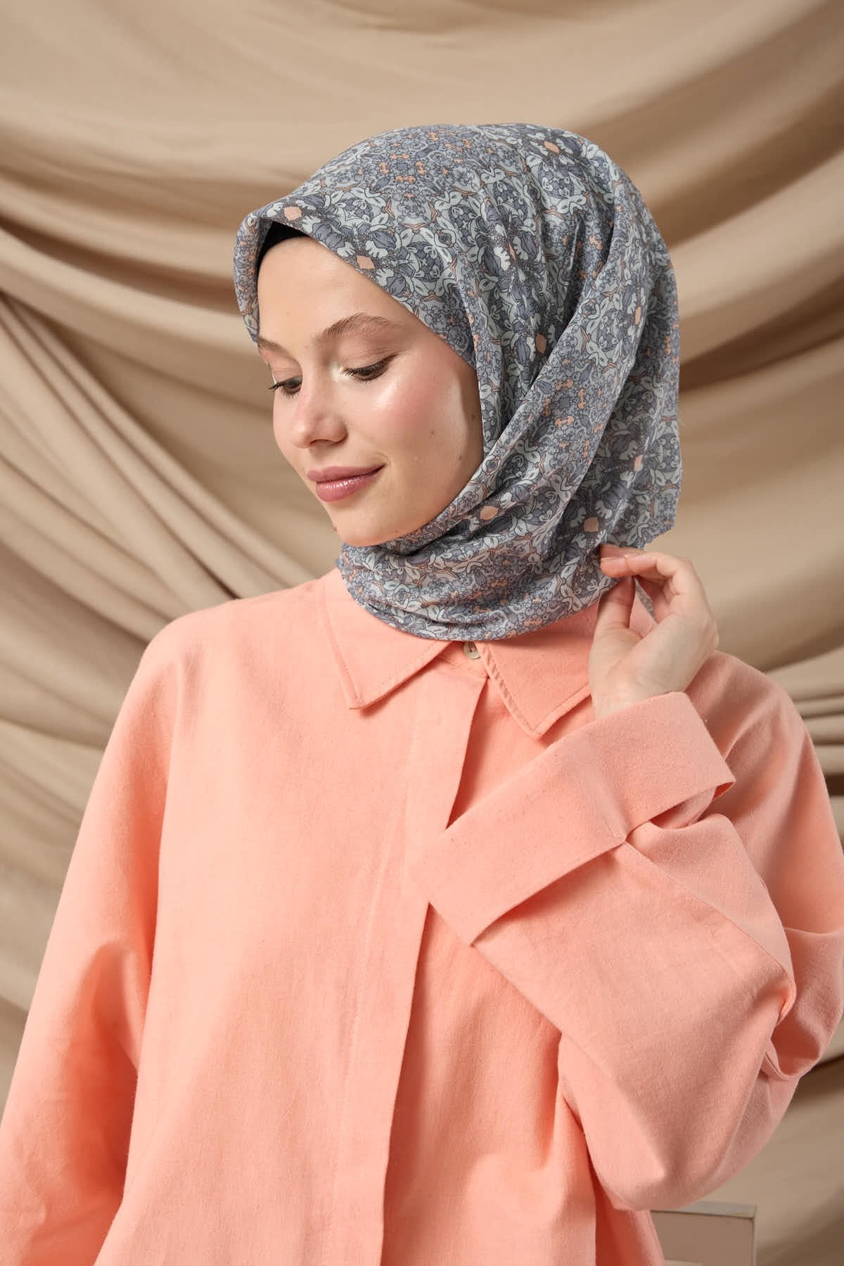 Silk Home Soft Eşarp 73093-07 - İthalesarponline.com - Soft Eşarp - Silk Home