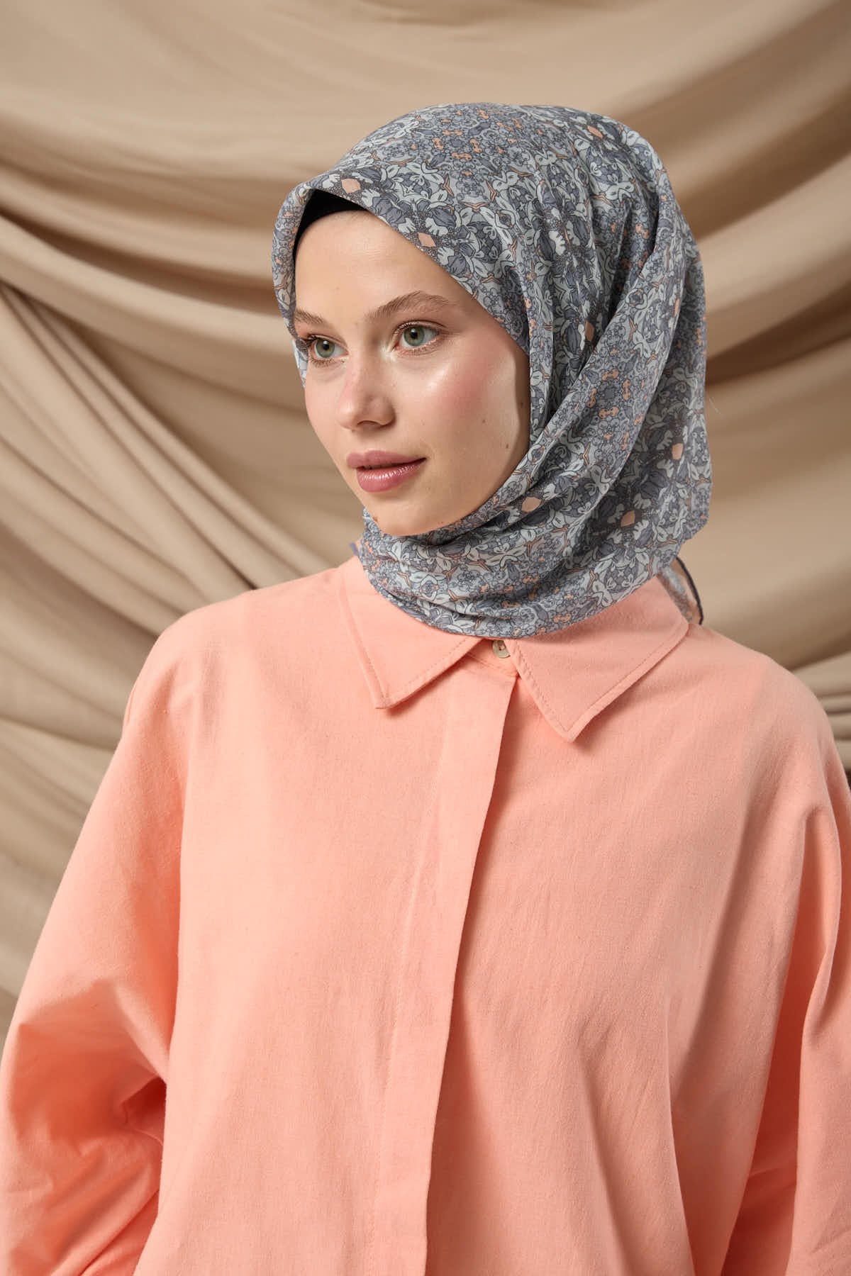 Silk Home Soft Eşarp 73093-07 - İthalesarponline.com - Soft Eşarp - Silk Home