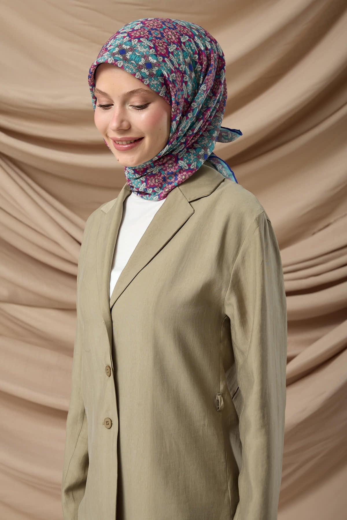 Silk Home Soft Eşarp 73093-10 - İthalesarponline.com - Soft Eşarp - Silk Home
