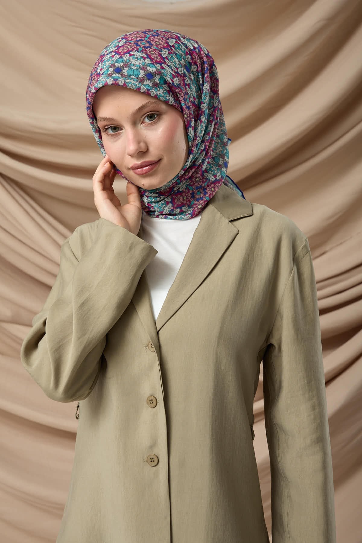 Silk Home Soft Eşarp 73093-10 - İthalesarponline.com - Soft Eşarp - Silk Home